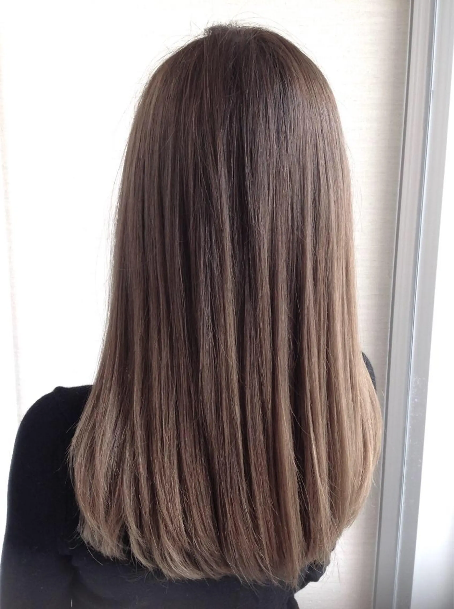 セミロング カット ヘアカラー ヘアセット 💛髪質改善/透明感 カラー🧡reikaのヘアスタイル