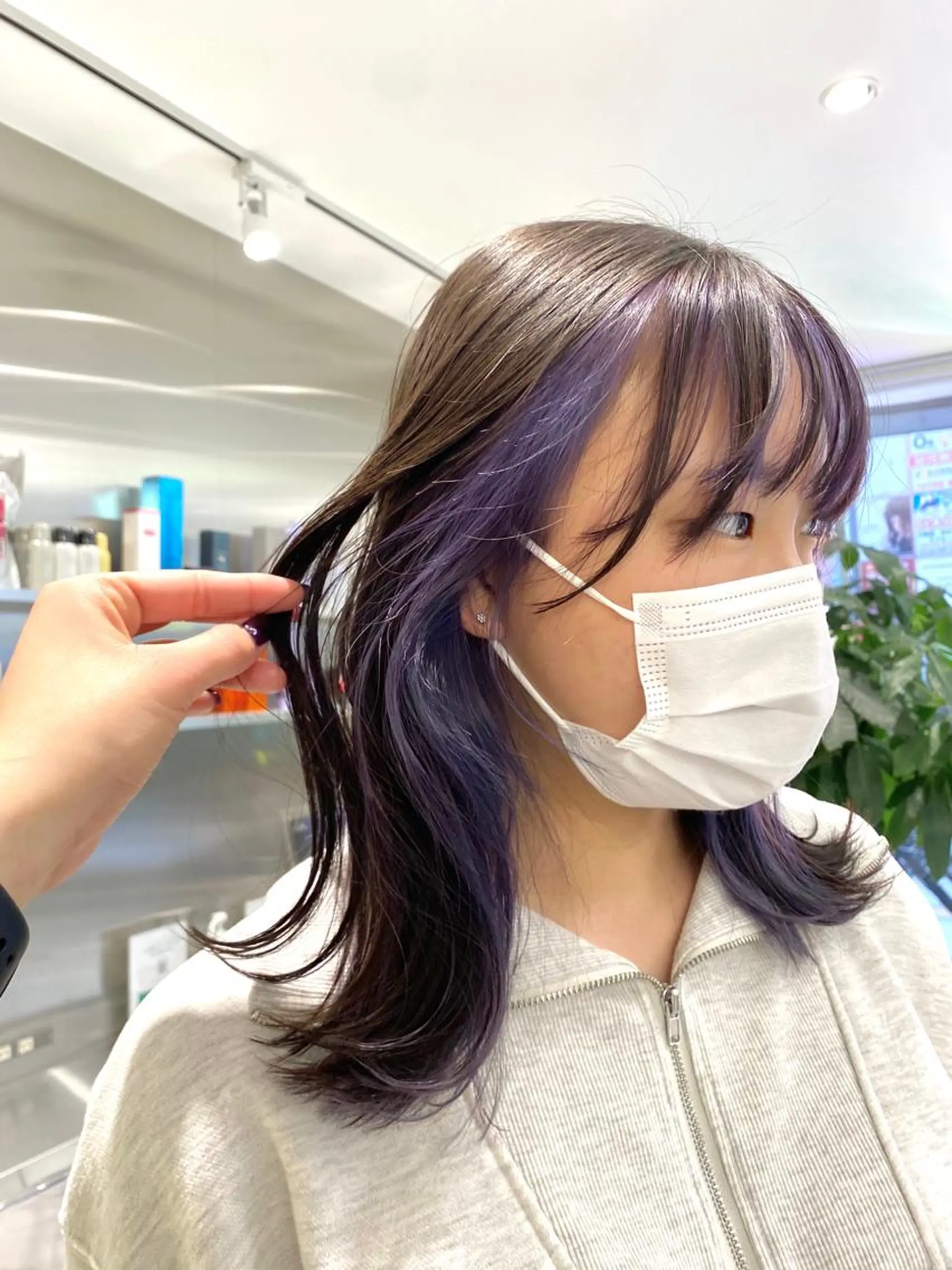 ミディアム otoha☆カラー/ レイヤー/八王子のヘアスタイル