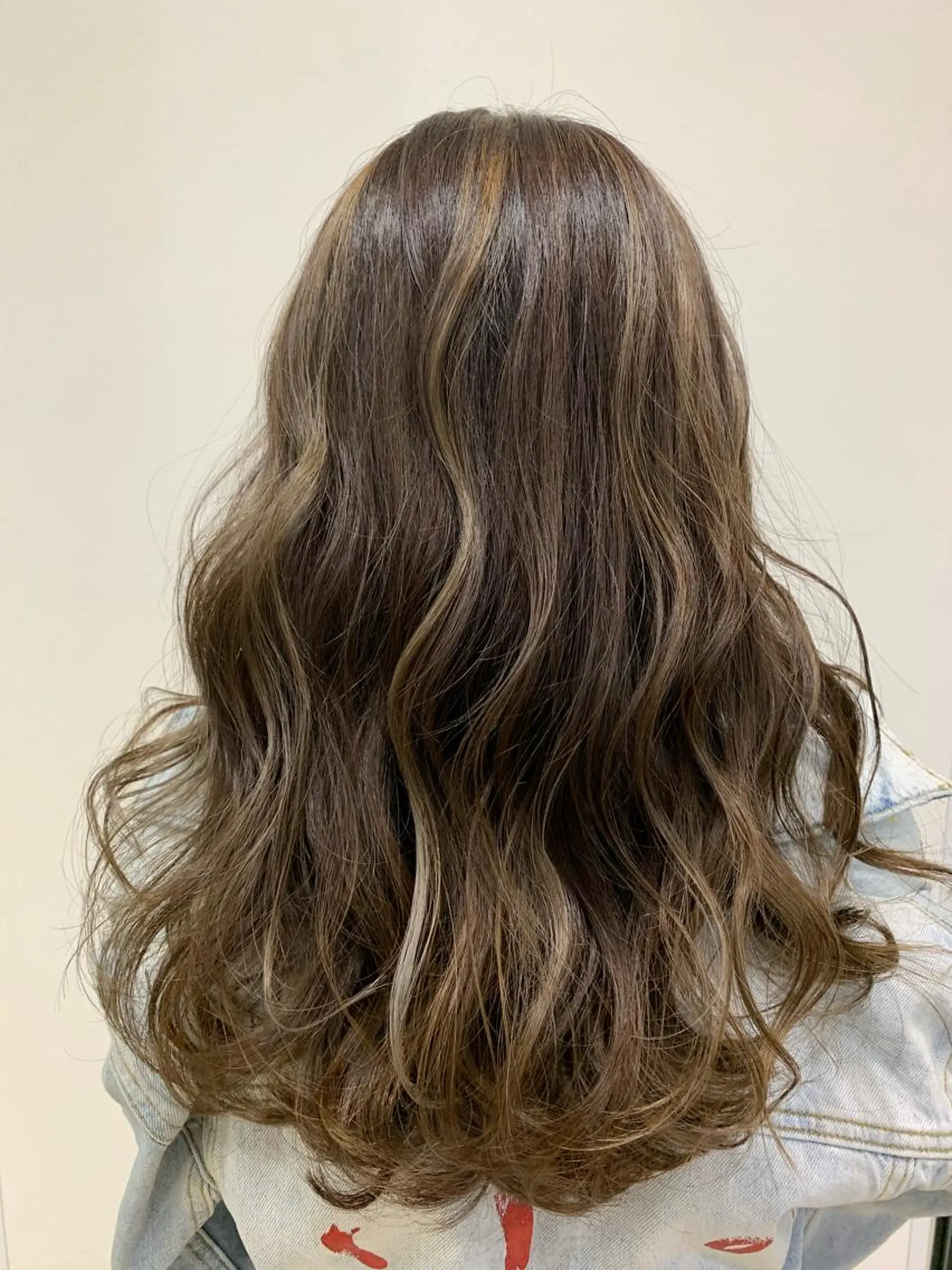 セミロング カラー 縮毛矯正/髪質改善 /韓国風　山川春輝のヘアスタイル