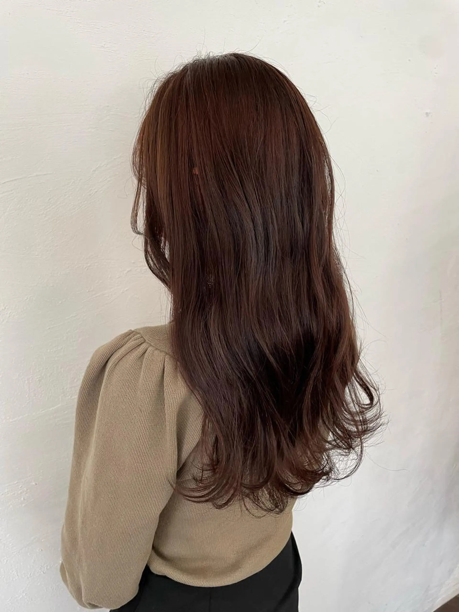 ロング カラー 冨木 雄斗のヘアスタイル