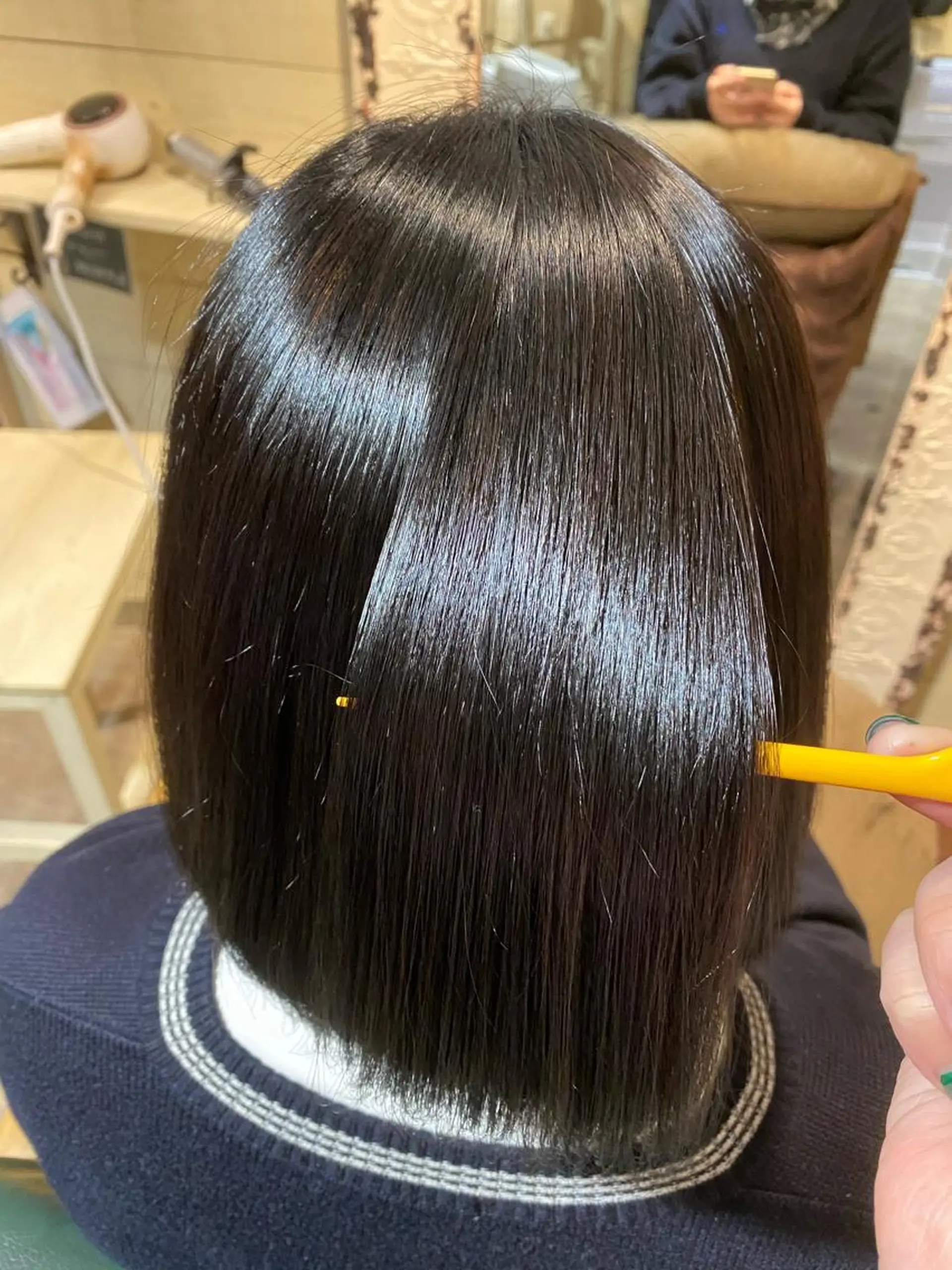 ショート 縮毛矯正 ミズタ マイのヘアスタイル