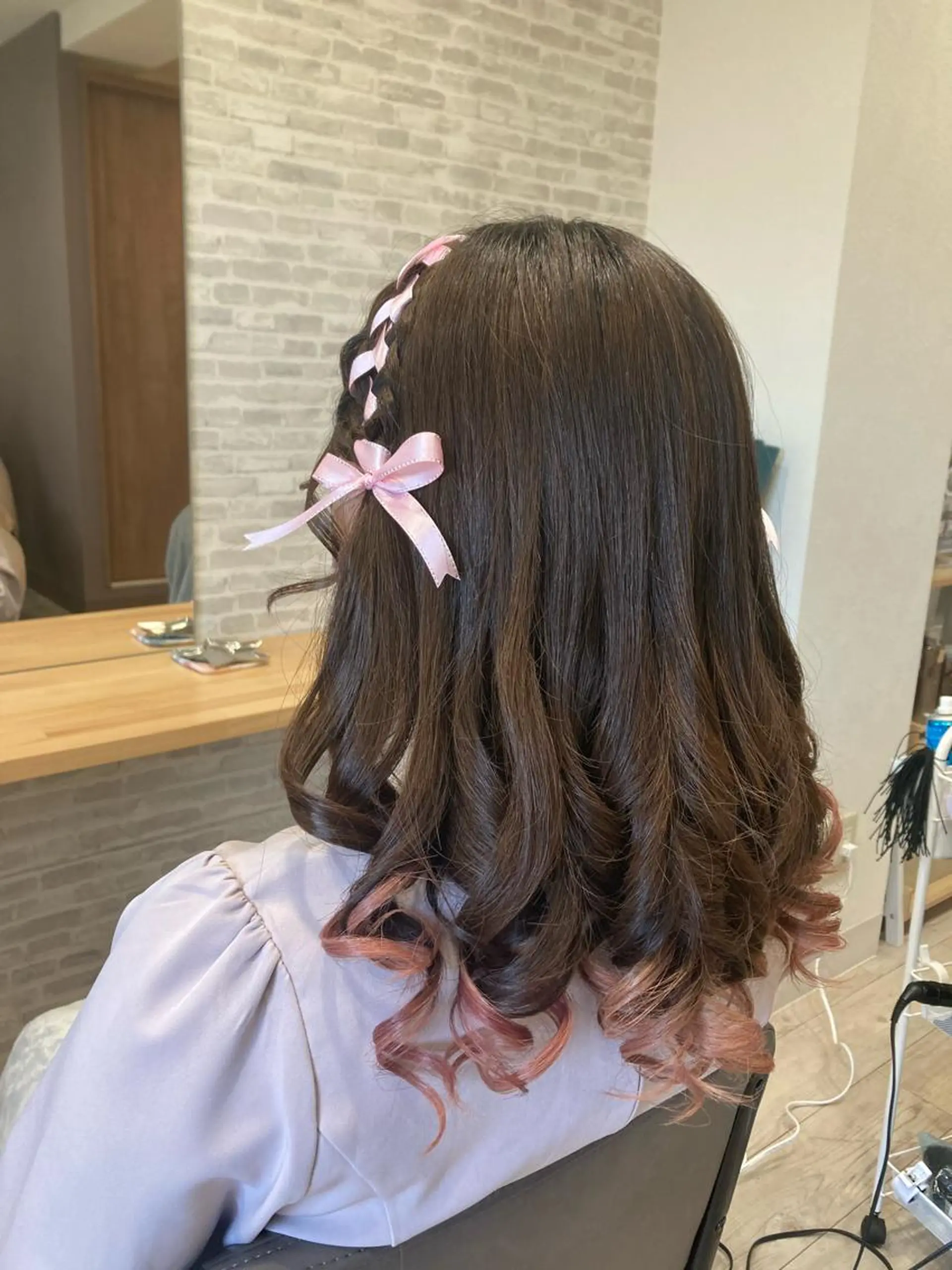 セミロング ヘアアレンジ Gypsoly ☺︎ゆきのその他イメージ