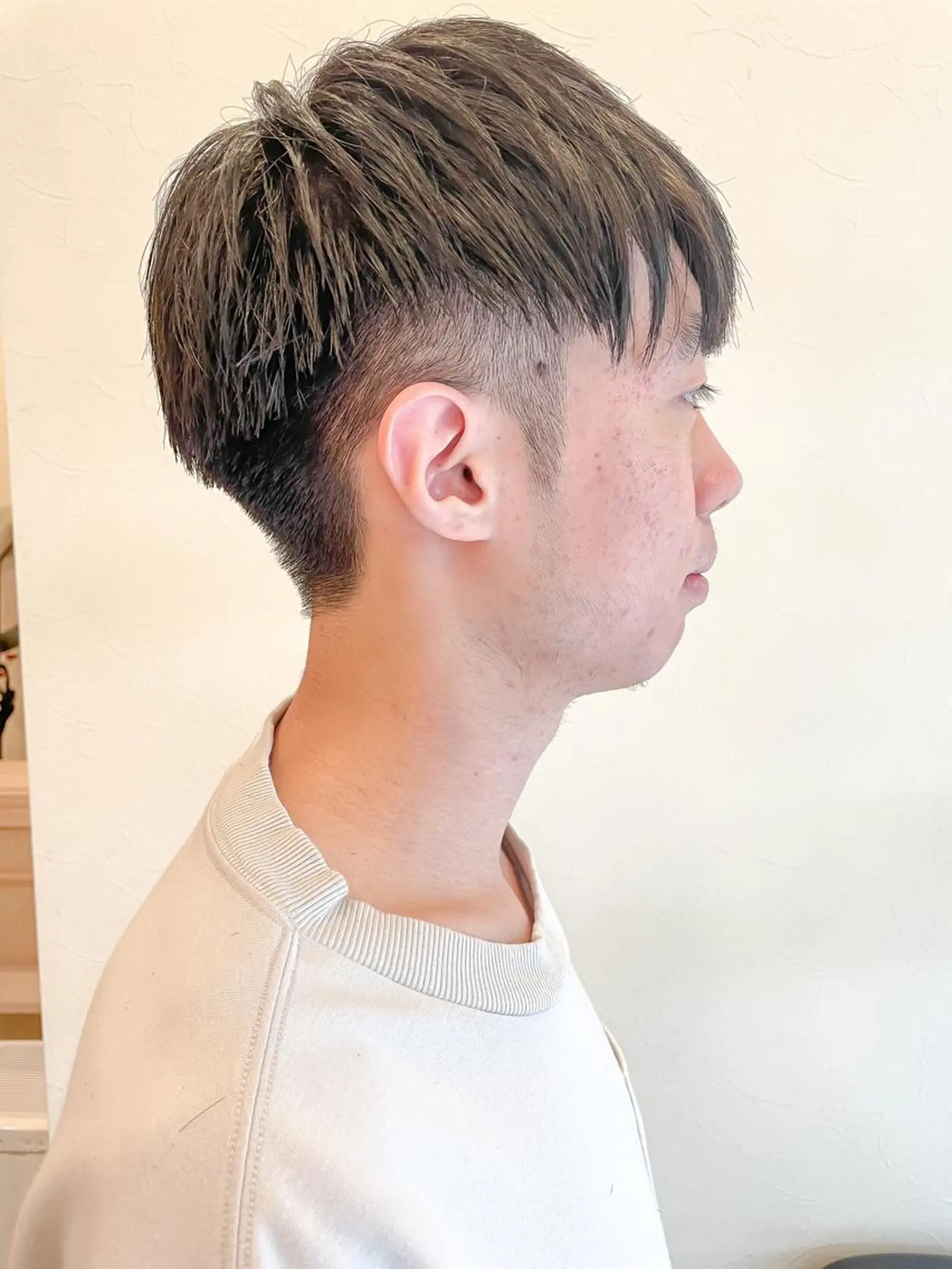 ショート メンズ 刈り上げ SHANTi 飯塚 ヘアセット/髪質改善のヘアスタイル