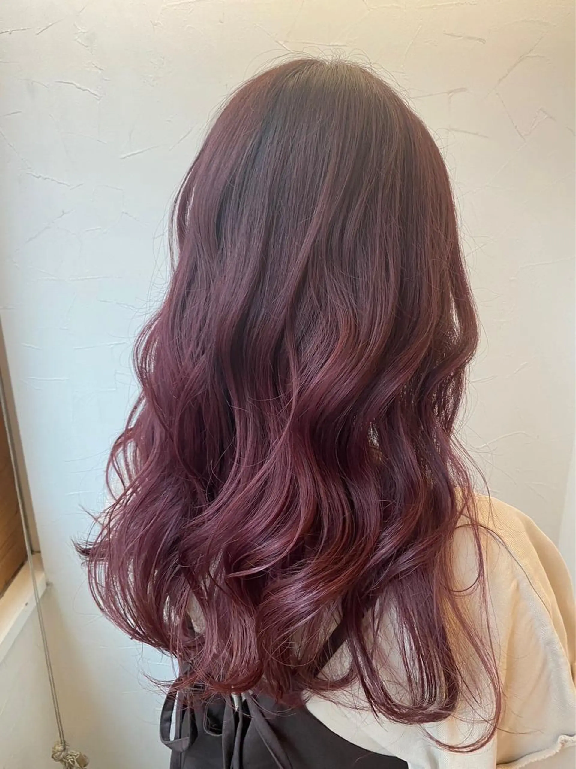 ロング カラー R 横浜【アール】所属・ハイトーン/韓国 ヘア　momo˚✧₊のヘアスタイル