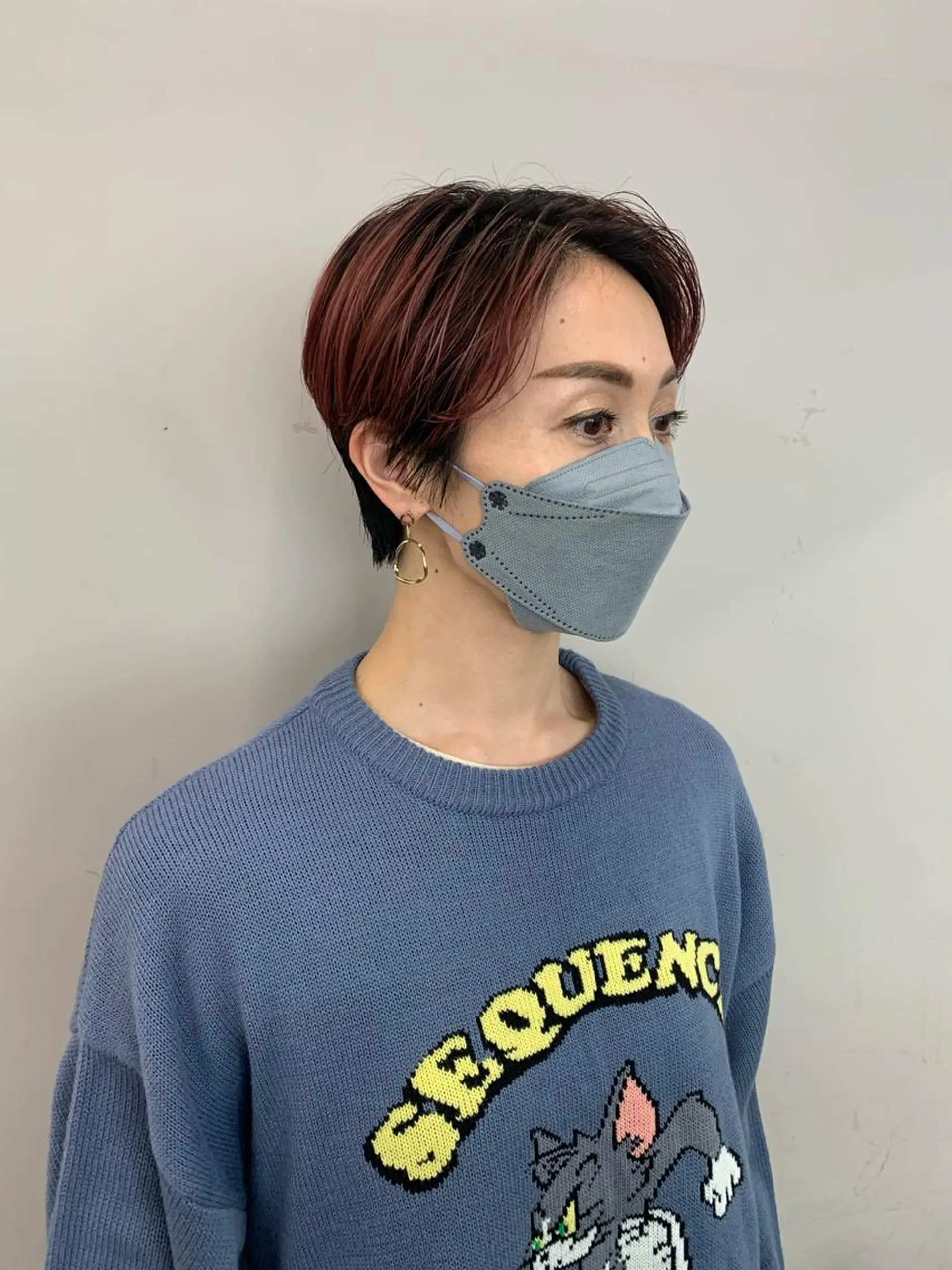 ショート カラー ハンサムショート ショートヘア カット ヘアカラー トリートメント パーマ/ボブ/ 神戸/豊浦翔太のヘアスタイル