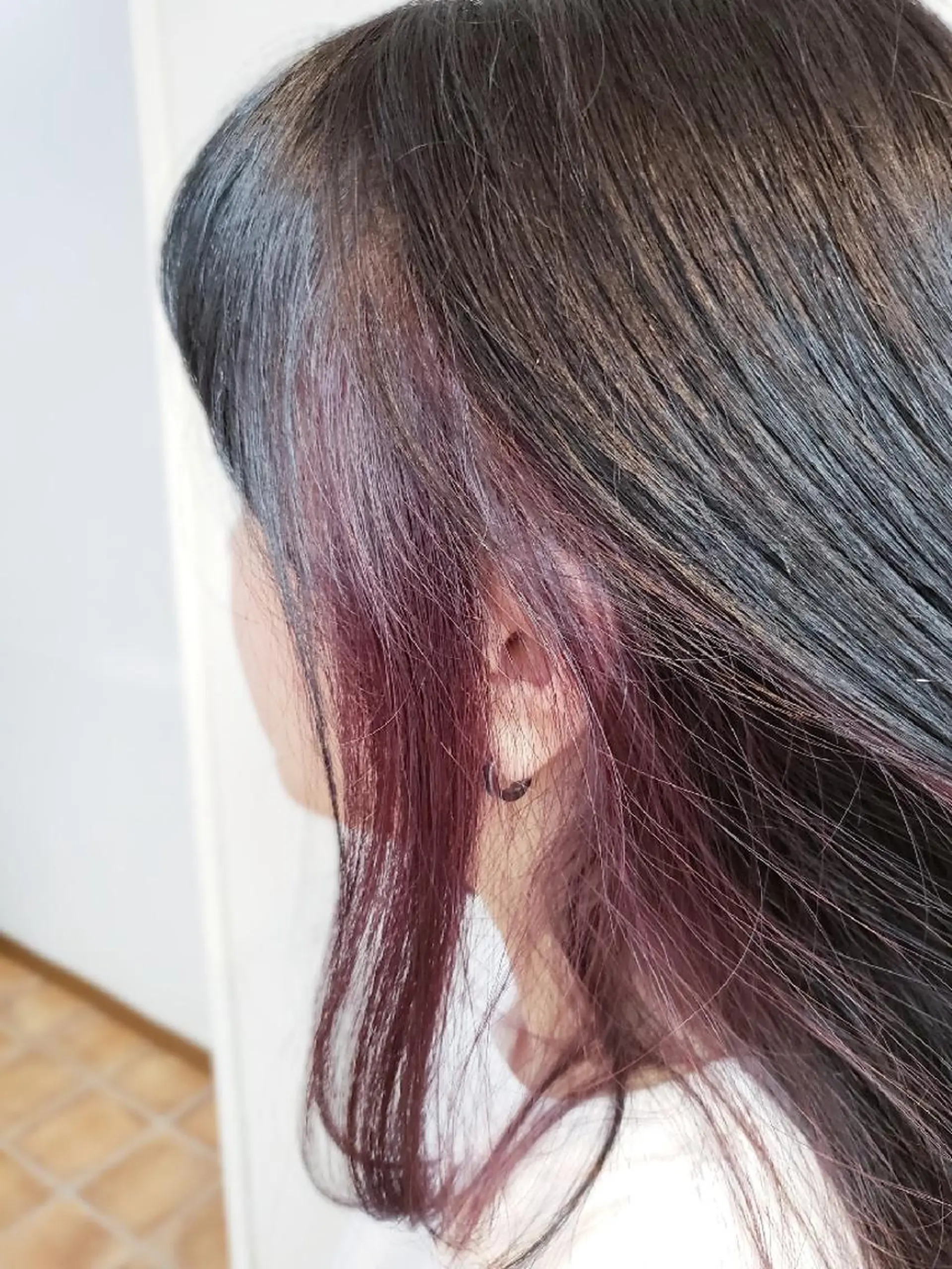 ミディアム カラー 💜𝑳𝑼𝑵𝑨 🌻母良田愛美🌻のヘアスタイル