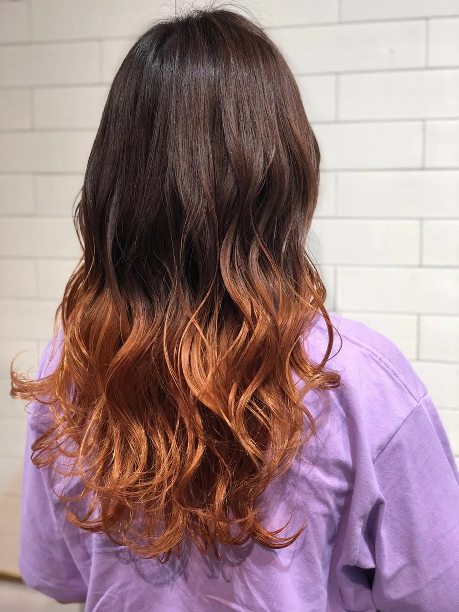 ロング 🤍髪質改善➕透明感 カラー🤍川上葵のヘアスタイル