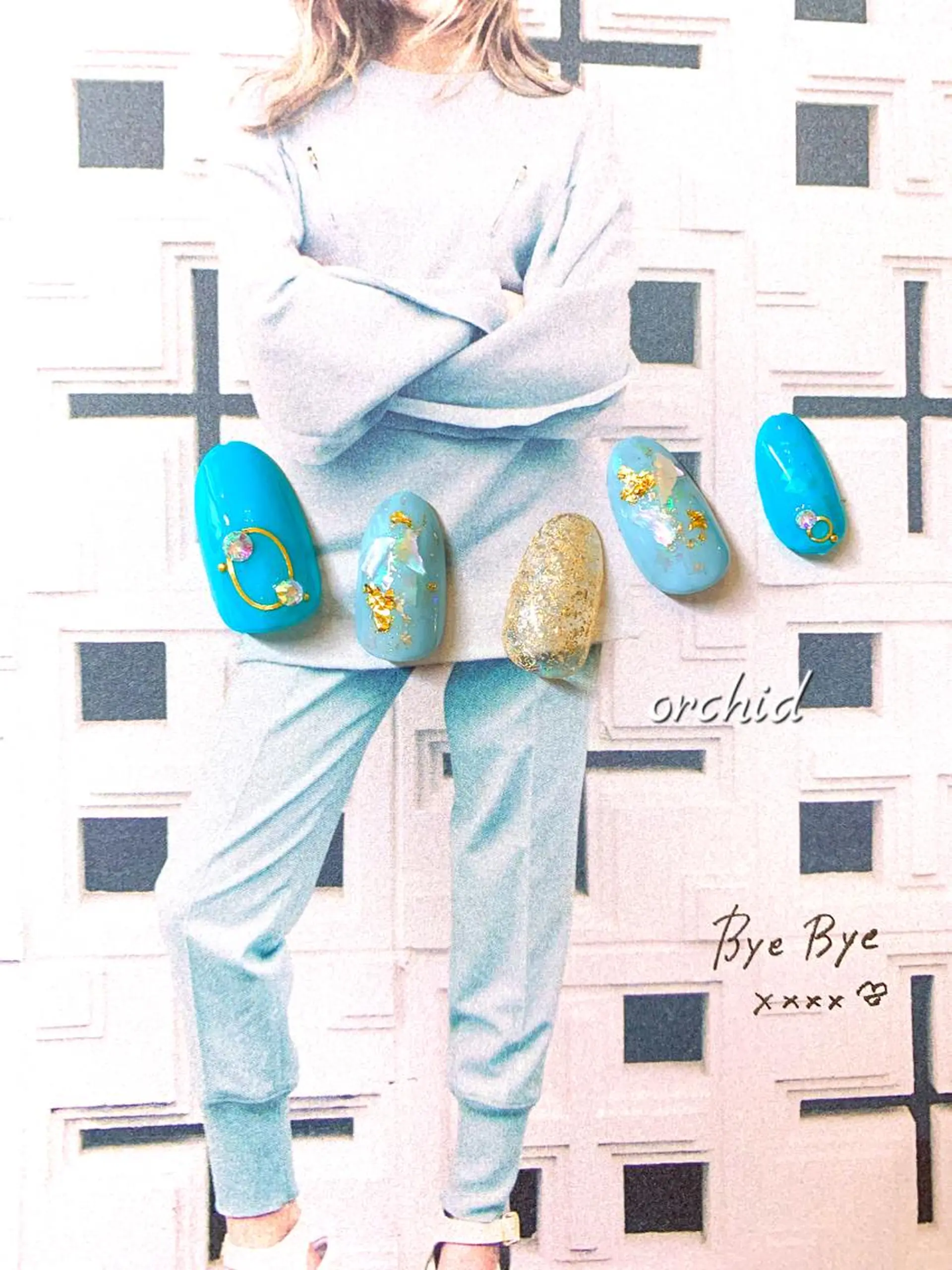 ネイル orchid ♡オーキッドのネイルデザイン