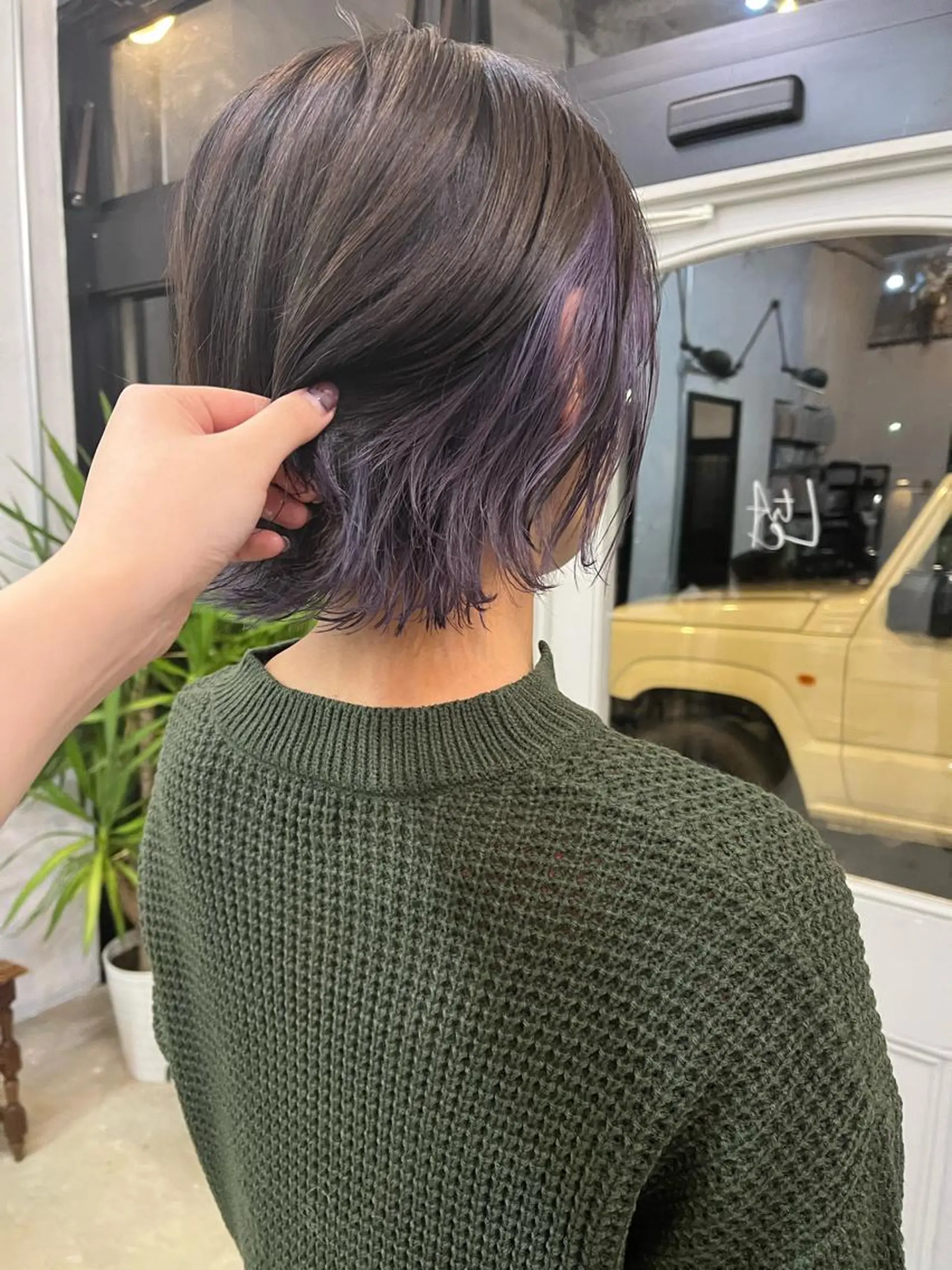 ミディアム BE HERE NOW N°04野々市三納店所属・イタヤ マイカのヘアスタイル