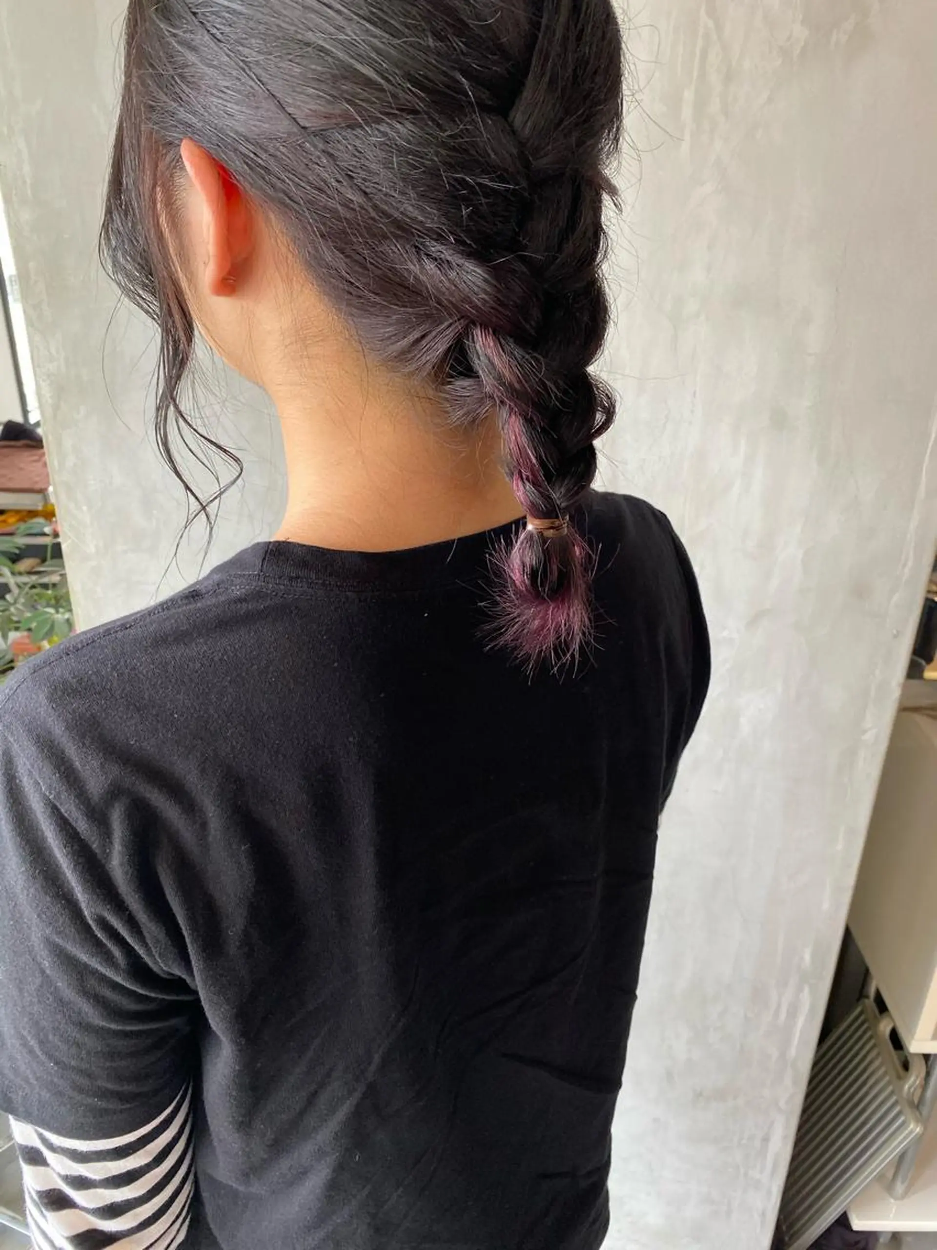 ミディアム カラー ヘアアレンジ stylist/蛯谷 珠里のヘアスタイル