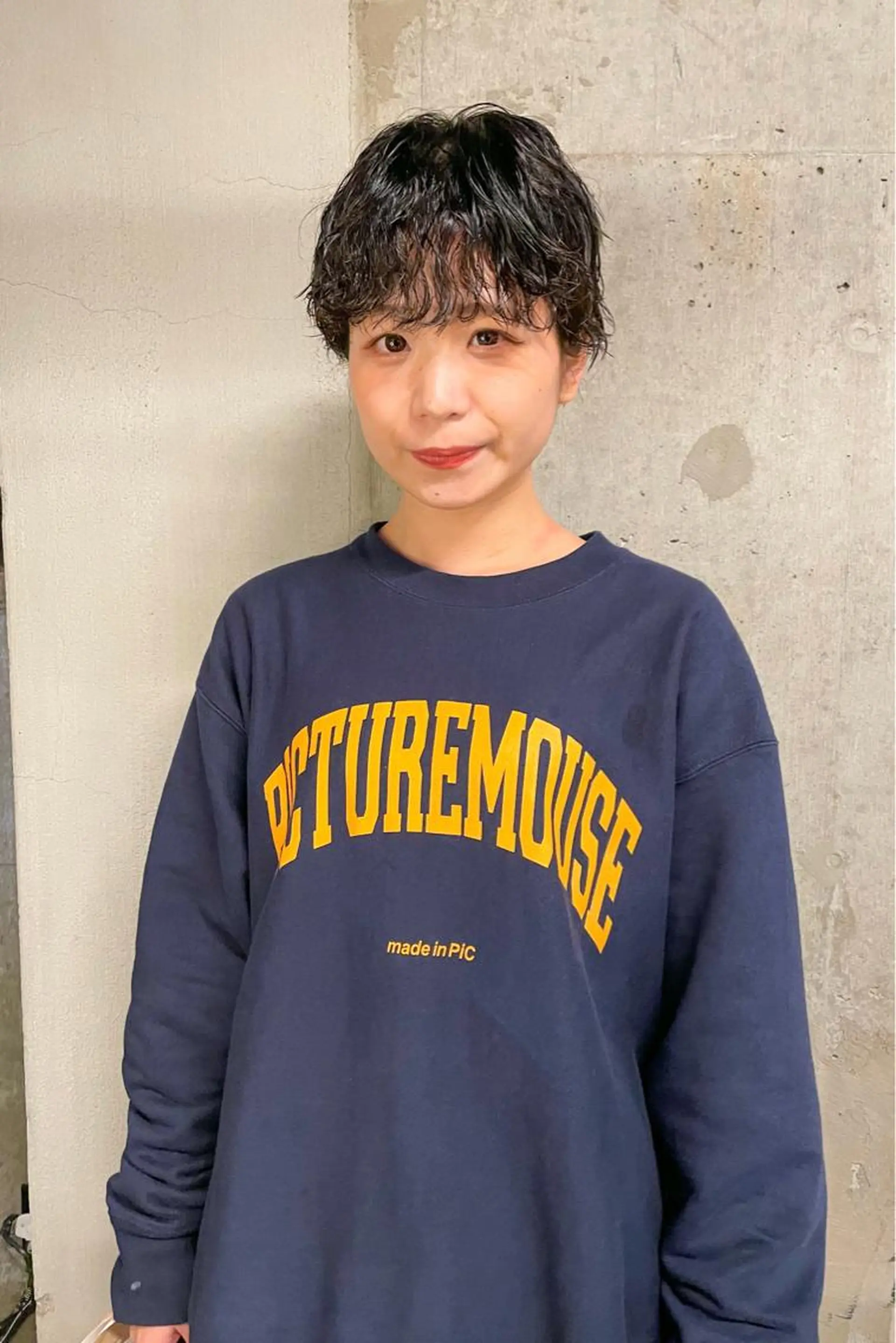 ショート パーマ パーマ/レイヤー 岩山丈一郎のヘアスタイル