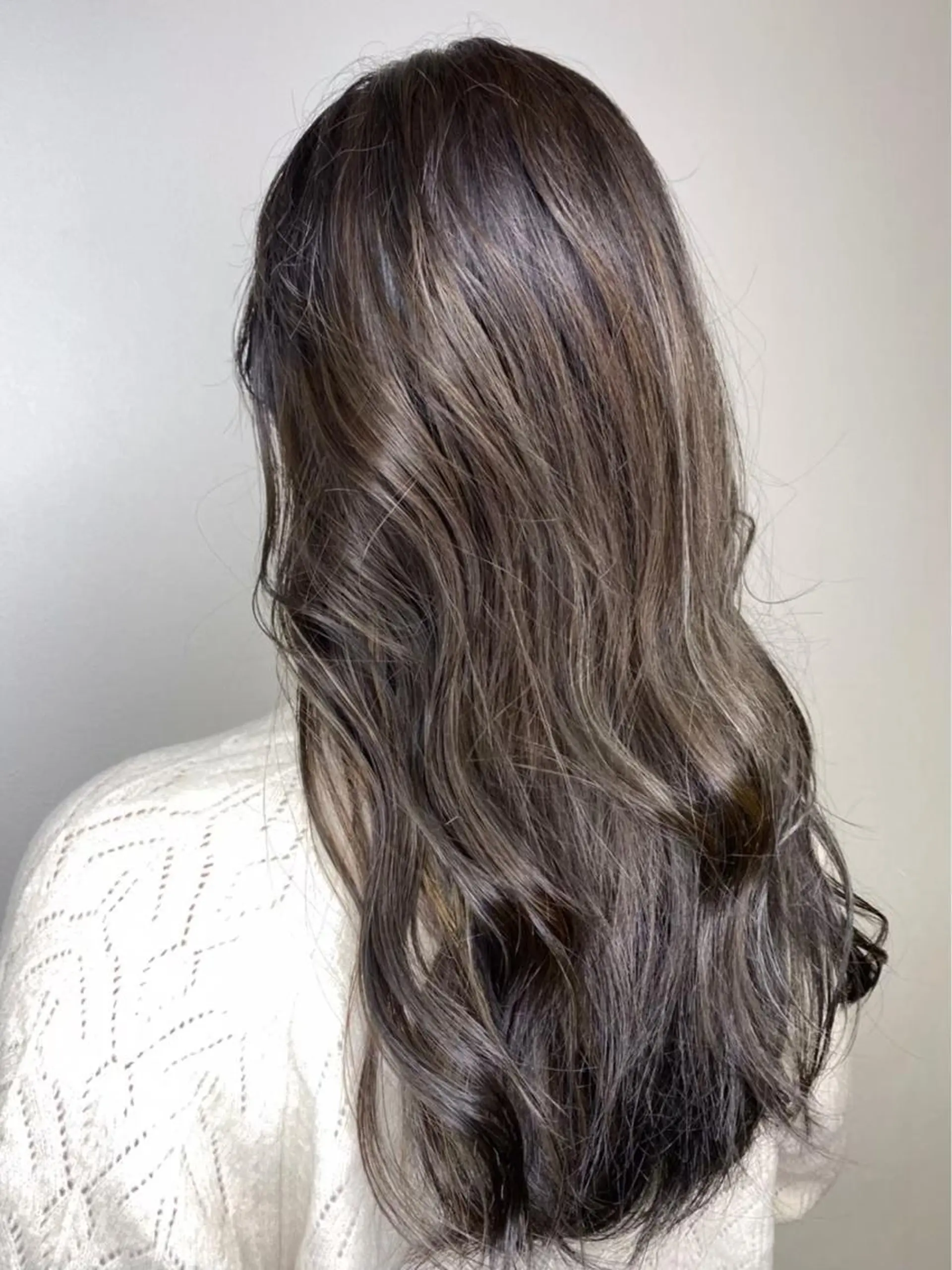 ロング カラー パーマ レイヤー×顔周 り×髪質改善/MIUのヘアスタイル