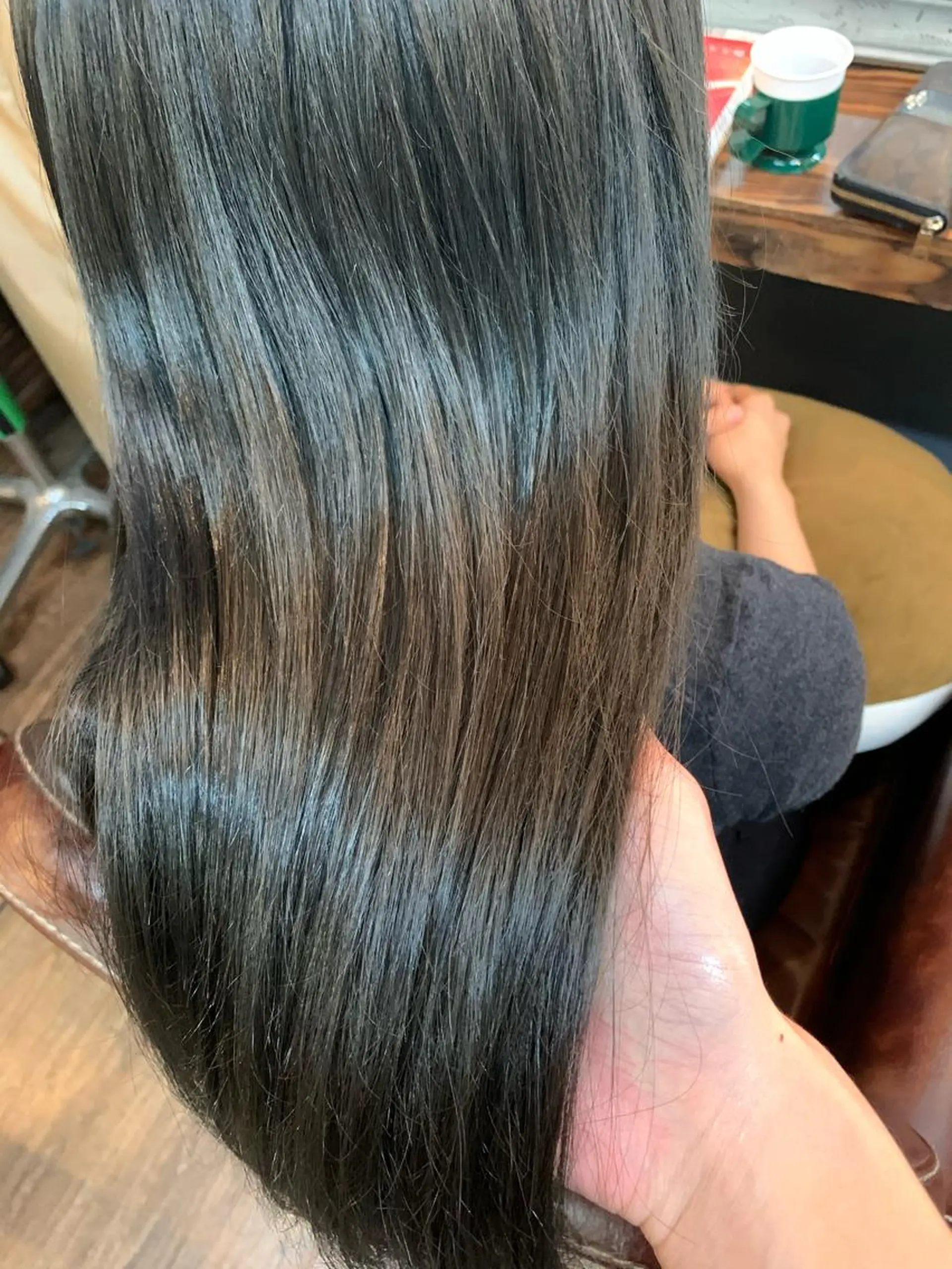 ロング カット 縮毛矯正 トリートメント ヘアセット ✨上村 潤平✨メンズヘア✨のヘアスタイル