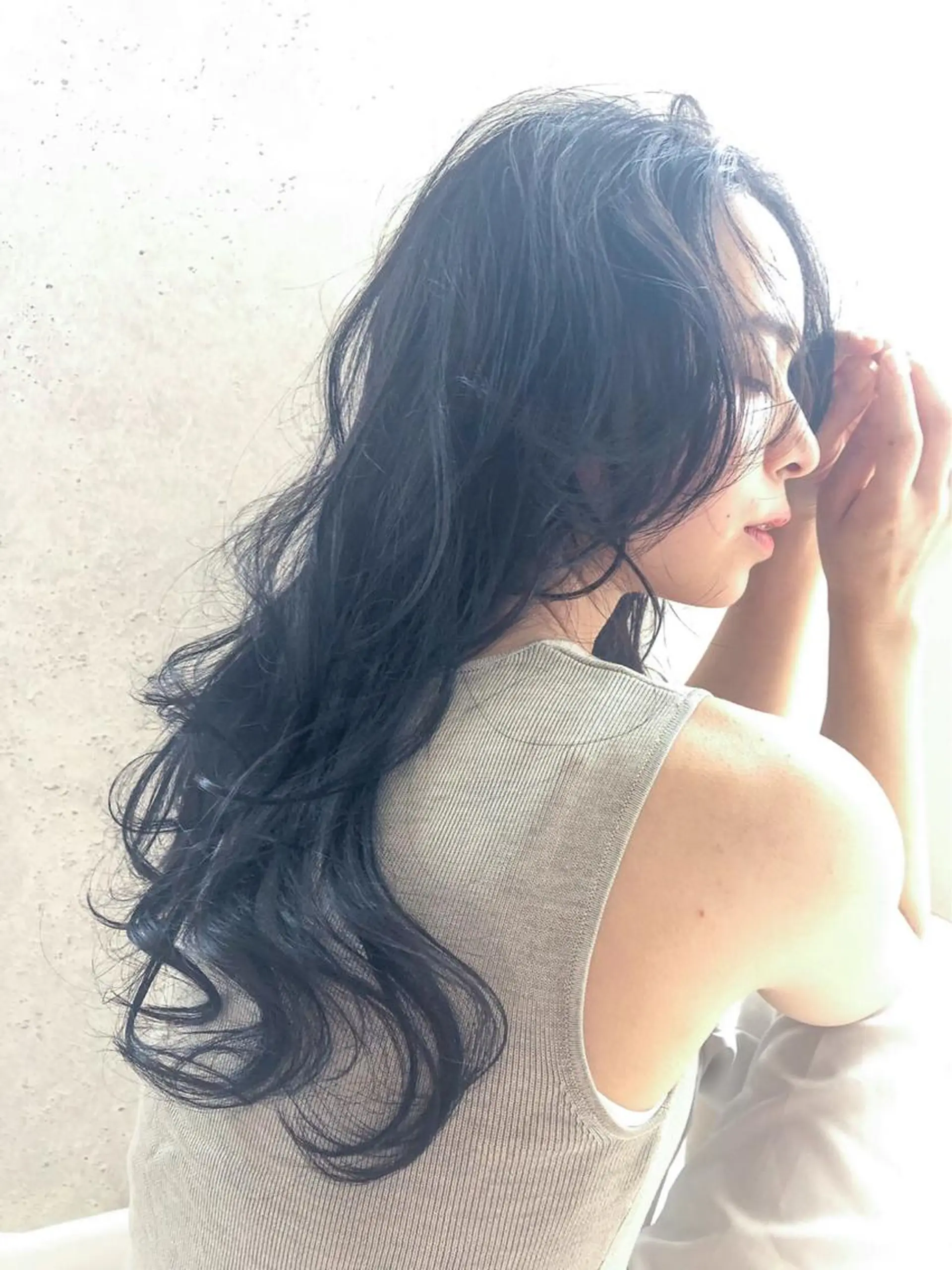 ロング カラー ヘアアレンジ ミニボブ/ブリーチ 🌈MISATOのヘアスタイル