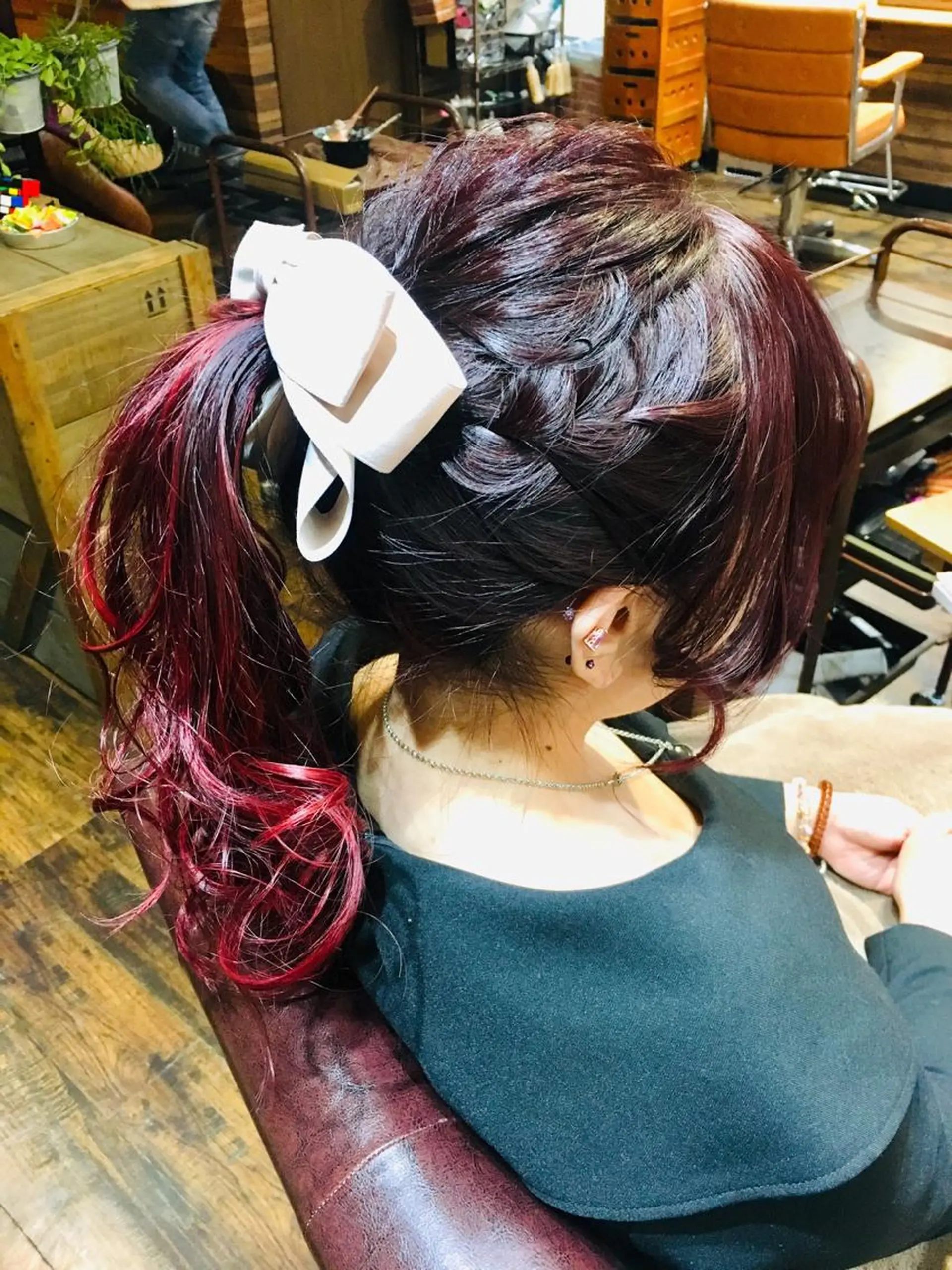 ヘアアレンジ Stastny by Lumi 日ノ出町店【スチャスティニーバイルミ】所属・縮毛矯正/カラー/ 似合わせ/JUNのヘアスタイル