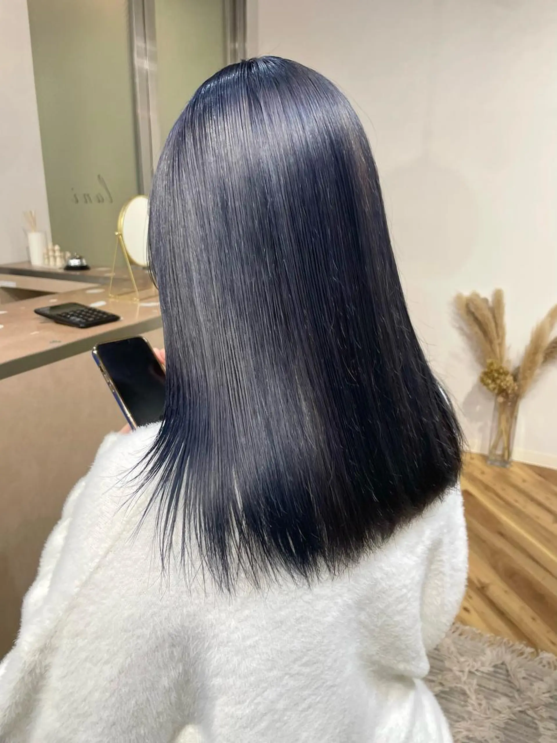 セミロング lani hair salon所属・SHOTO ハイトー ン/デザインカラーのヘアスタイル