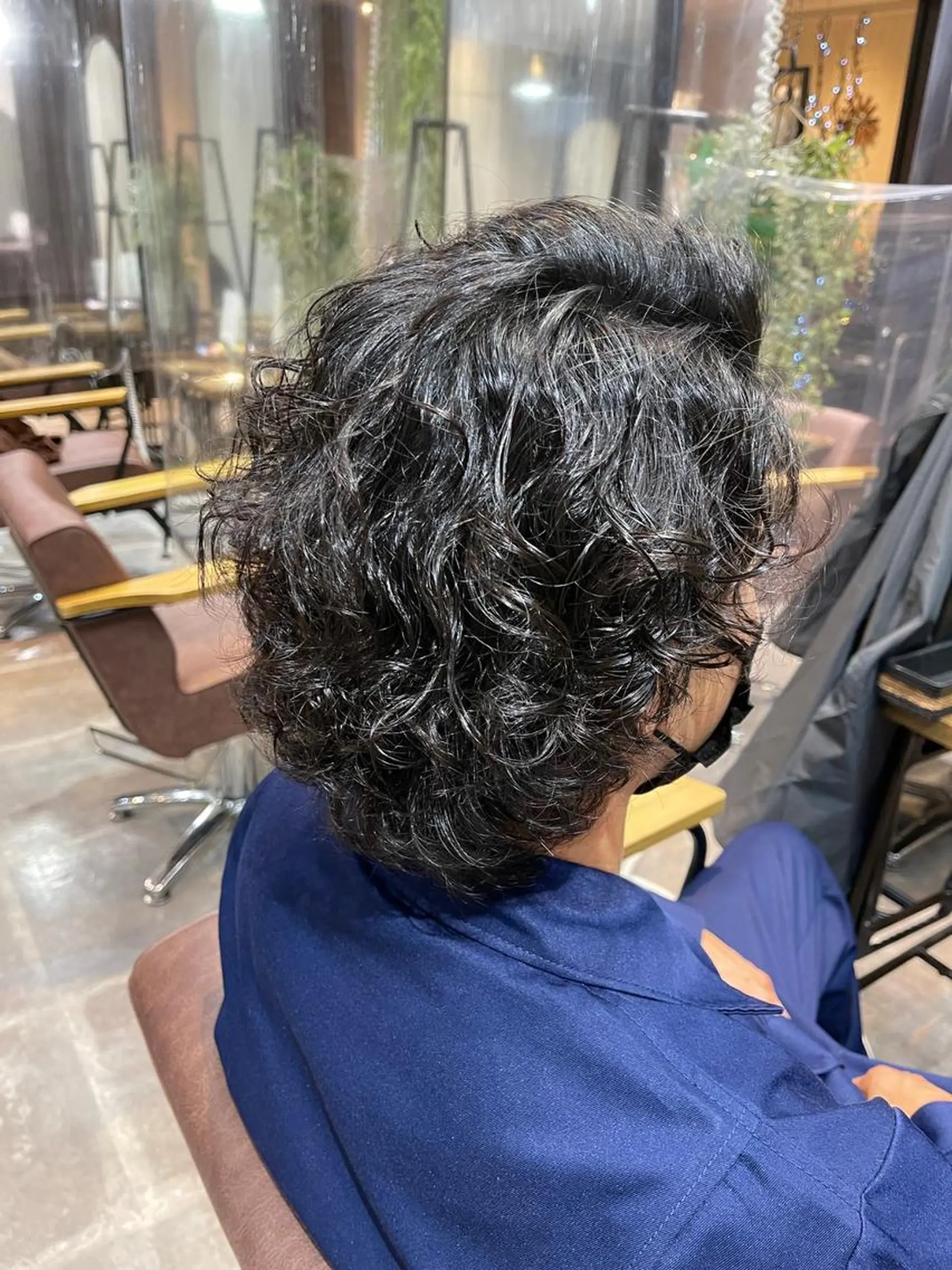 ミディアム パーマ カラー ヘアアレンジ ミディアムパーマ バレイヤージュ ブリーチ ケアブリーチ デザインカラー 【N°deseo】 吉祥寺のヘアスタイル