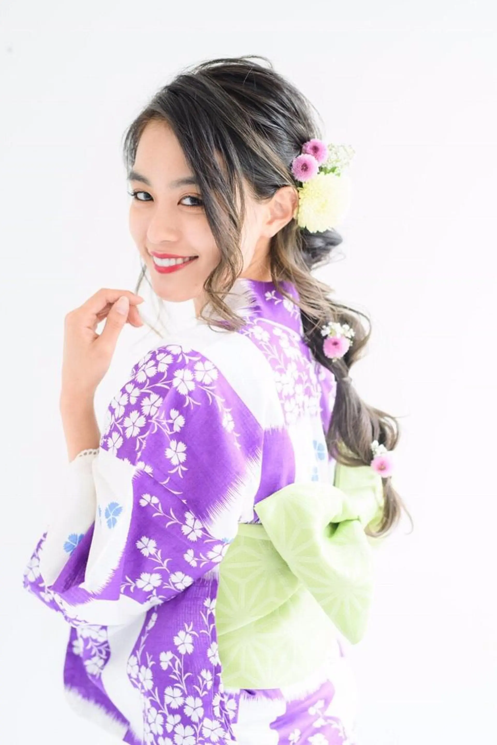 ロング ヘアアレンジ 韓国hair ·͜· watanabeのヘアスタイル