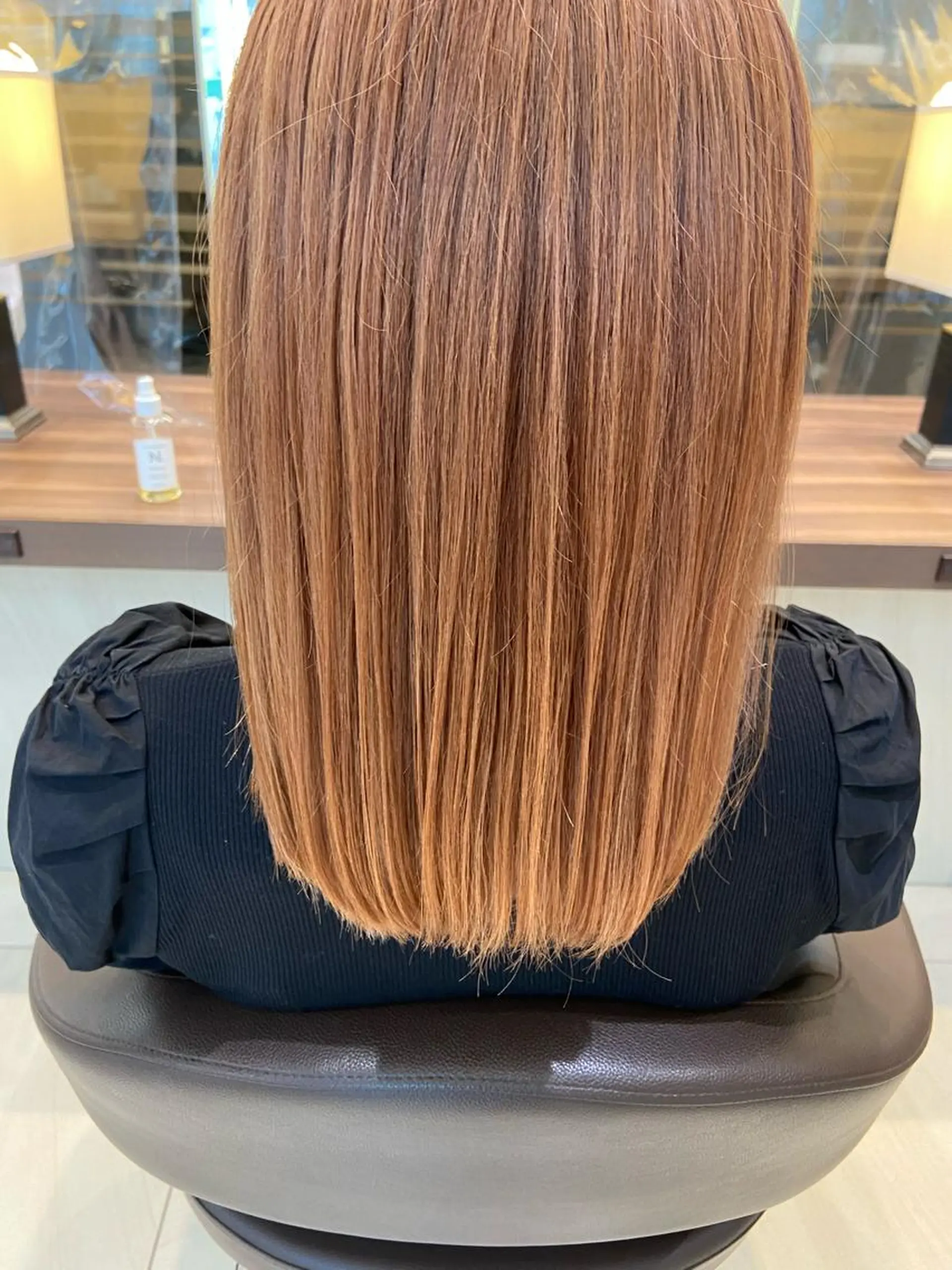 セミロング ヘアカラー トリートメント MIRACミラク所属・☀️ハイトーンボブ ☀️石川 海斗のヘアスタイル