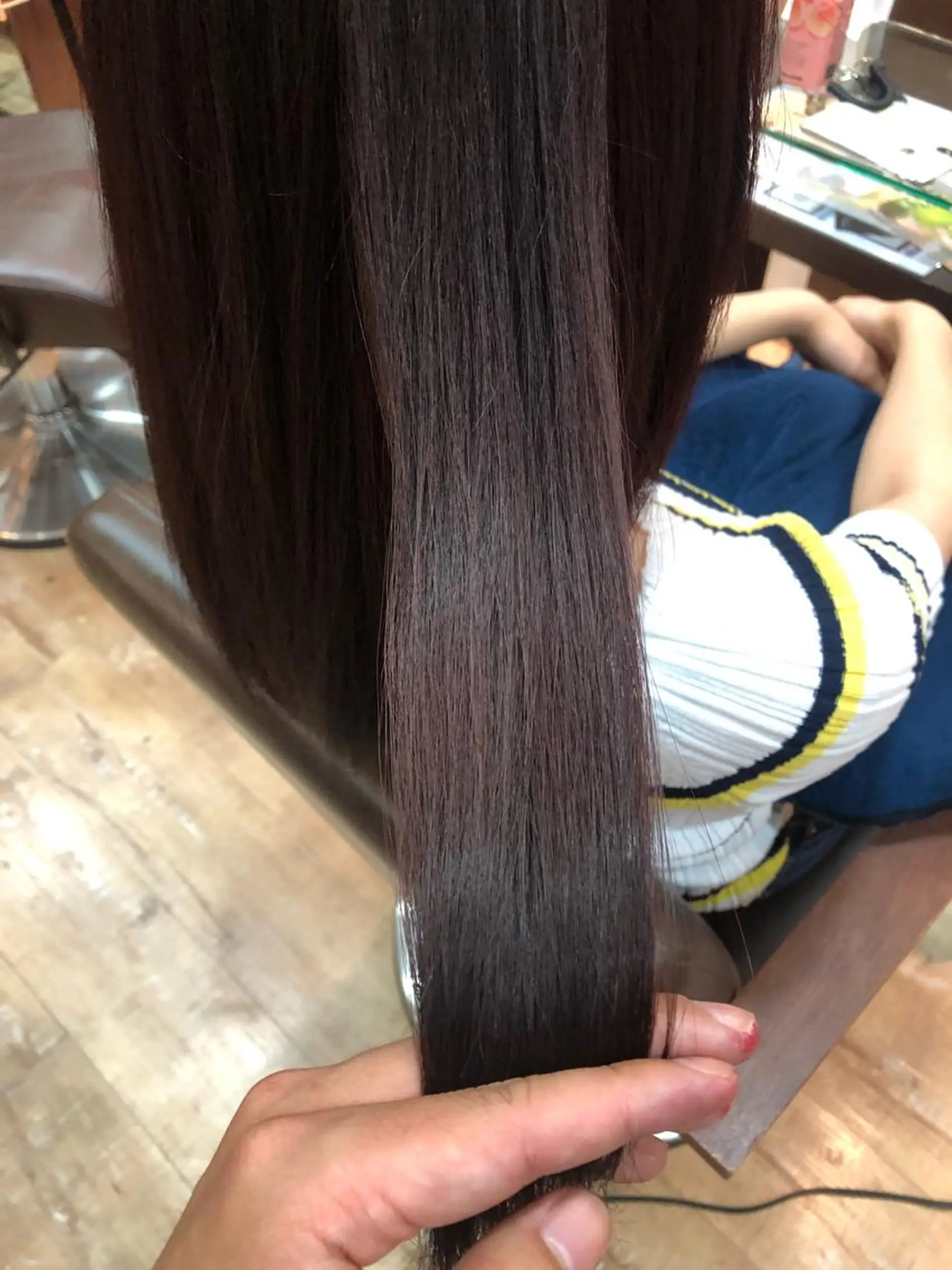 セミロング 大阪長居🌱野見山 卓也のヘアスタイル