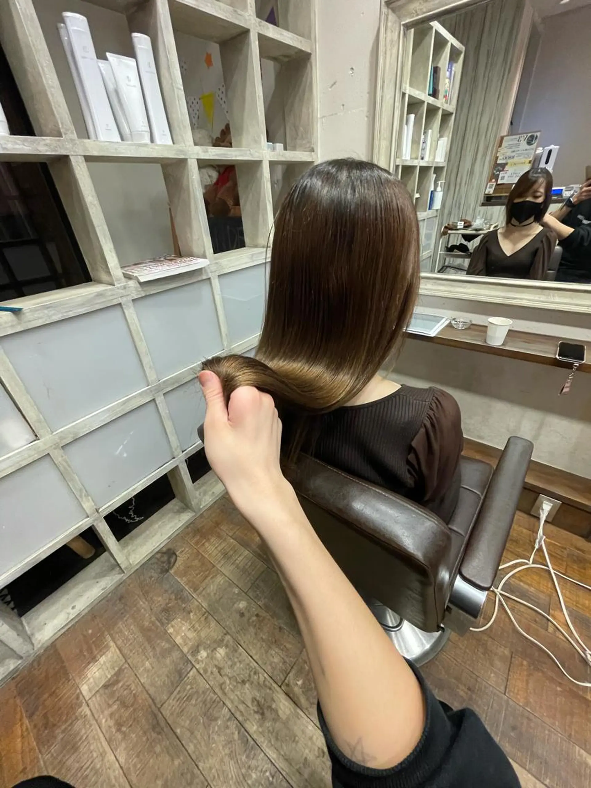 ロング ハヤシカズキ/カラー ✂/メンズパーマのヘアスタイル