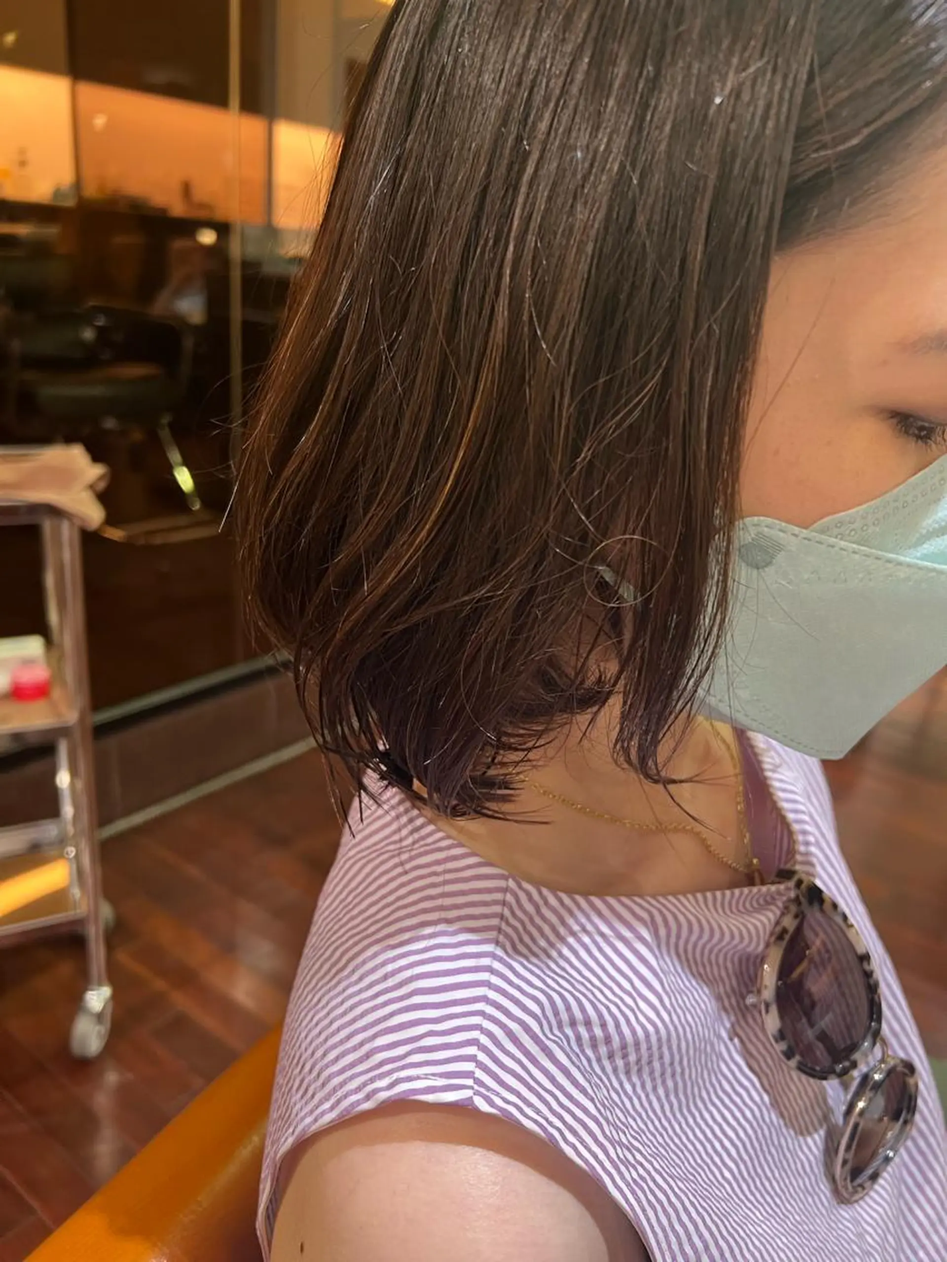 パーマ OASIS AVEDA ザ・ペニンシュラ東京所属・OASISAVEDA 真生のヘアスタイル