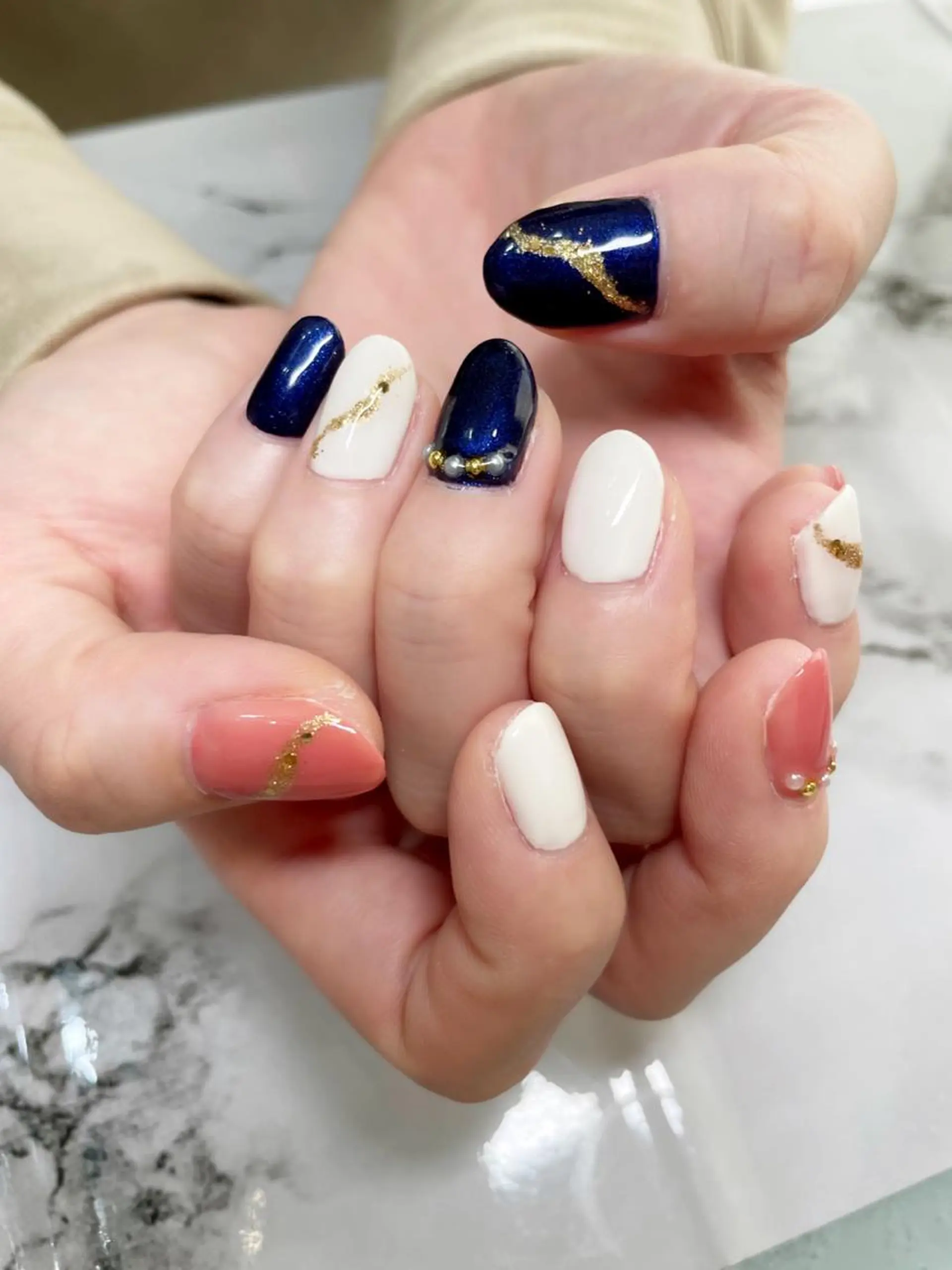 ネイル アートネイル ハンドネイル oki nailのネイルデザイン