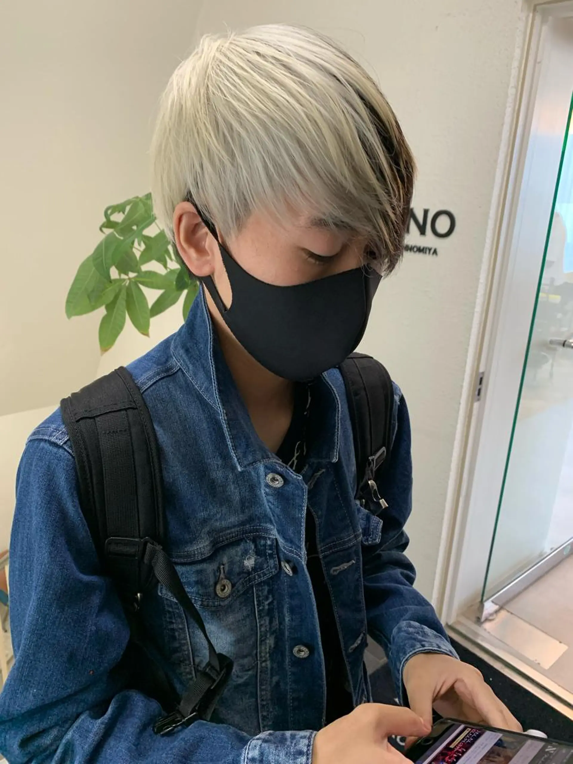 ショート カラー メンズ 【S.BROOM】 店長　西川徹のヘアスタイル