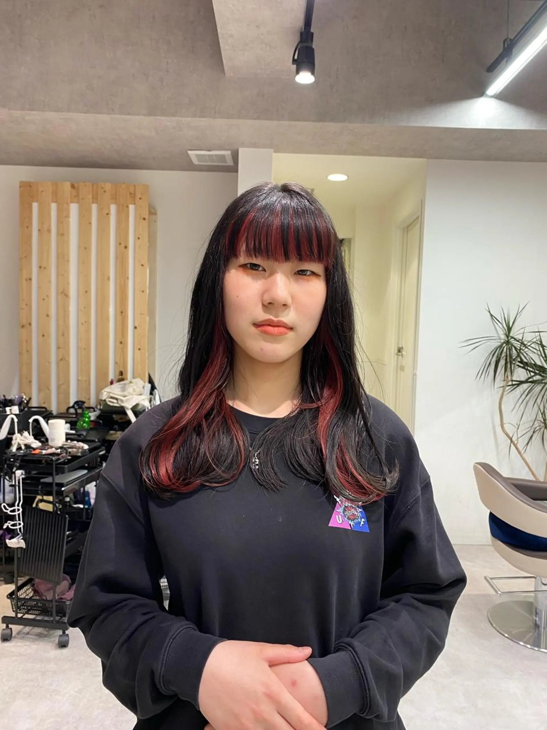 セミロング カラー ブリーチ メンズパーマ支配率 No.1🔥坂井那吏のその他イメージ