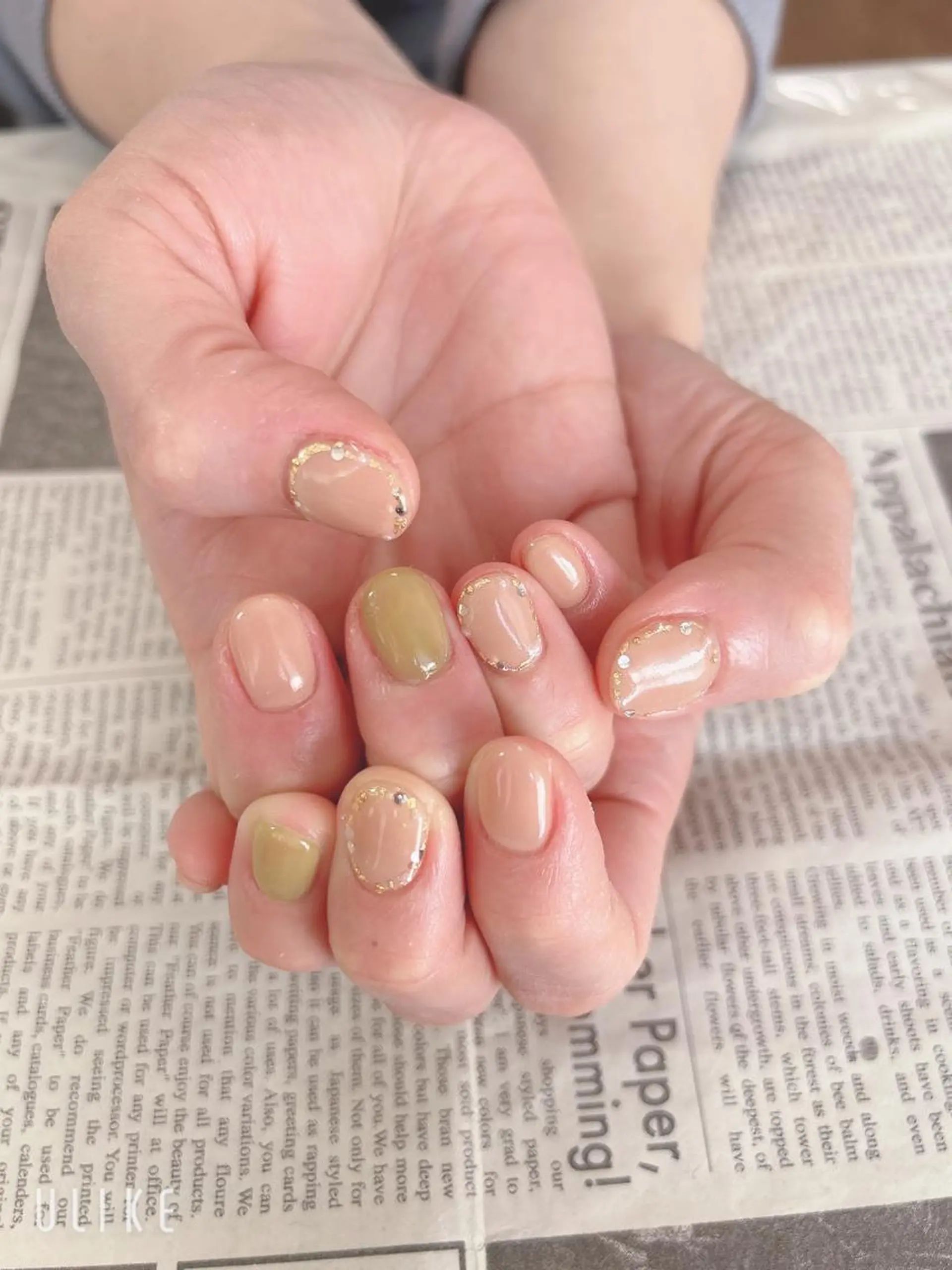 ネイル ハンドネイル ハンドケア 森山 舞のネイルデザイン