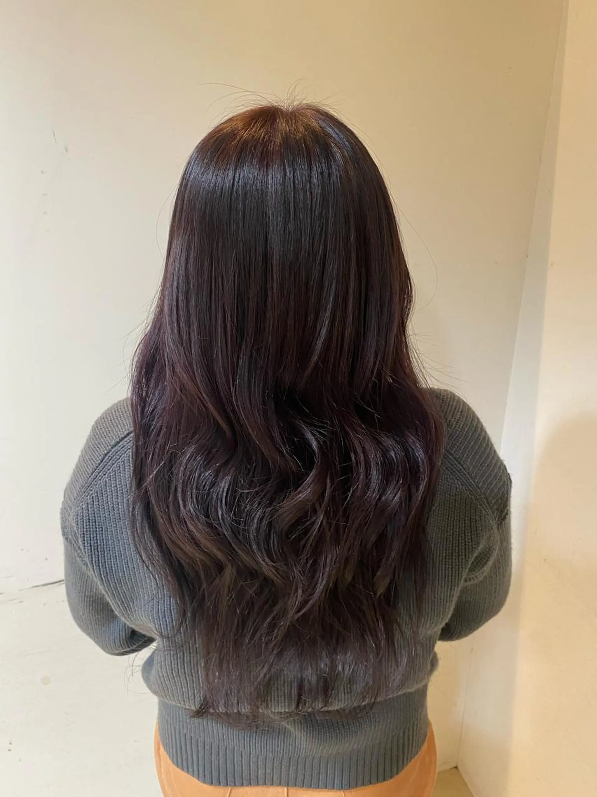 ロング カラー 竹添 有梨沙のヘアスタイル