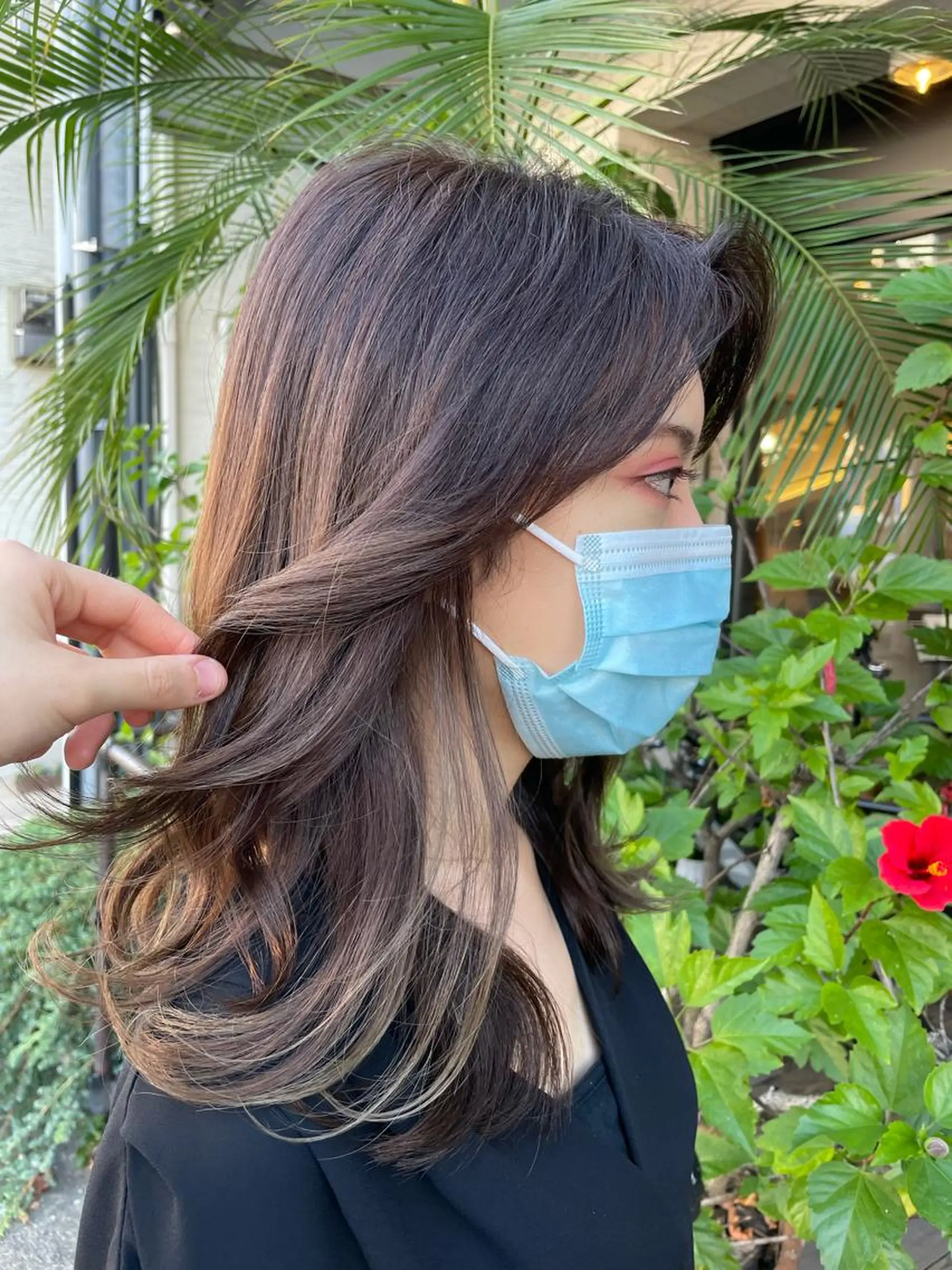 ロング カラー カット ヘアカラー トリートメント AKALA  HAIR所属・AKALA HAIR 西宮店　Juriのヘアスタイル