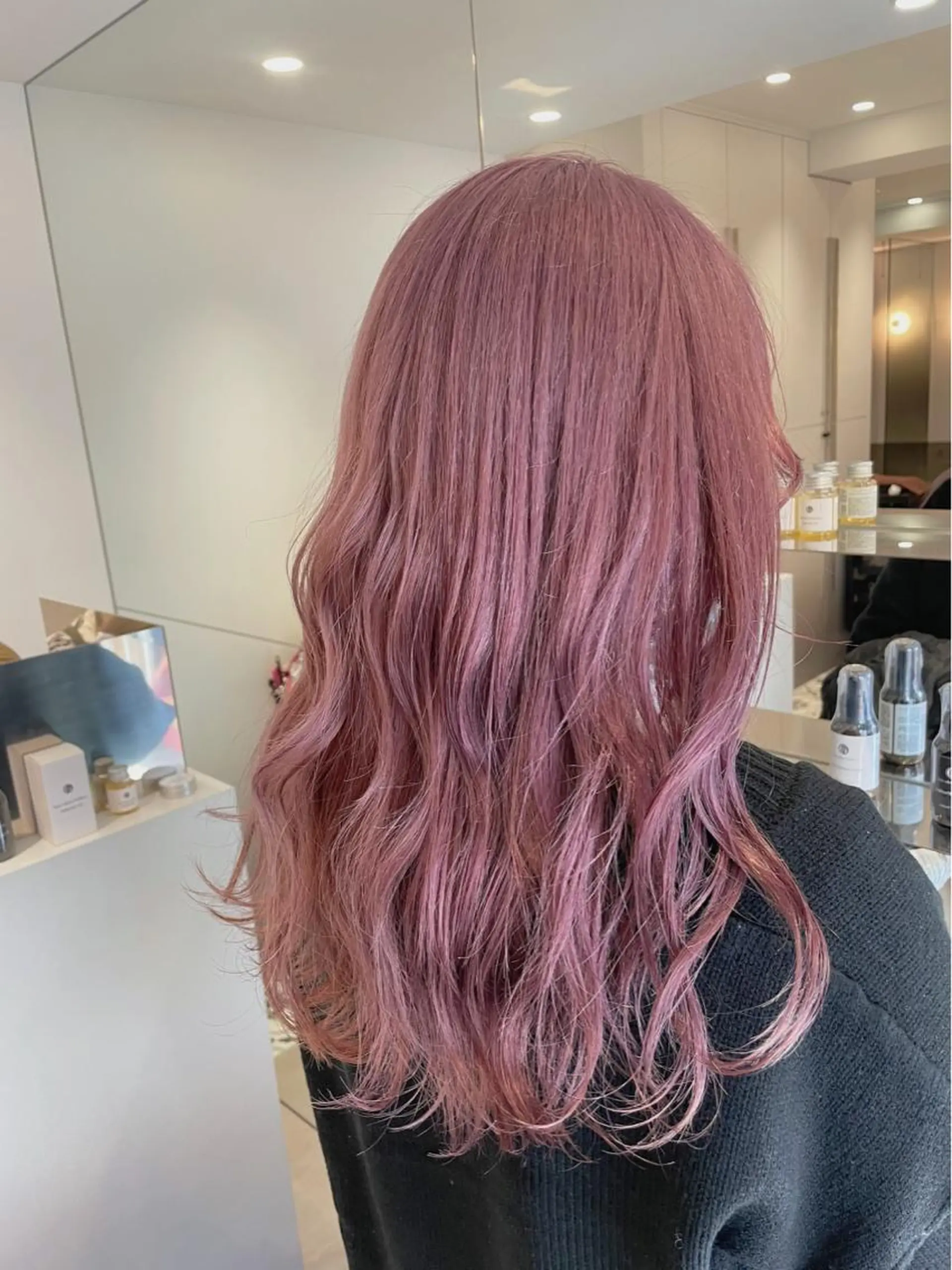 ロング カラー ヘアカラー トリートメント ヘッドスパ ヘアセット 🪞透けhair 🪞honokaのヘアスタイル