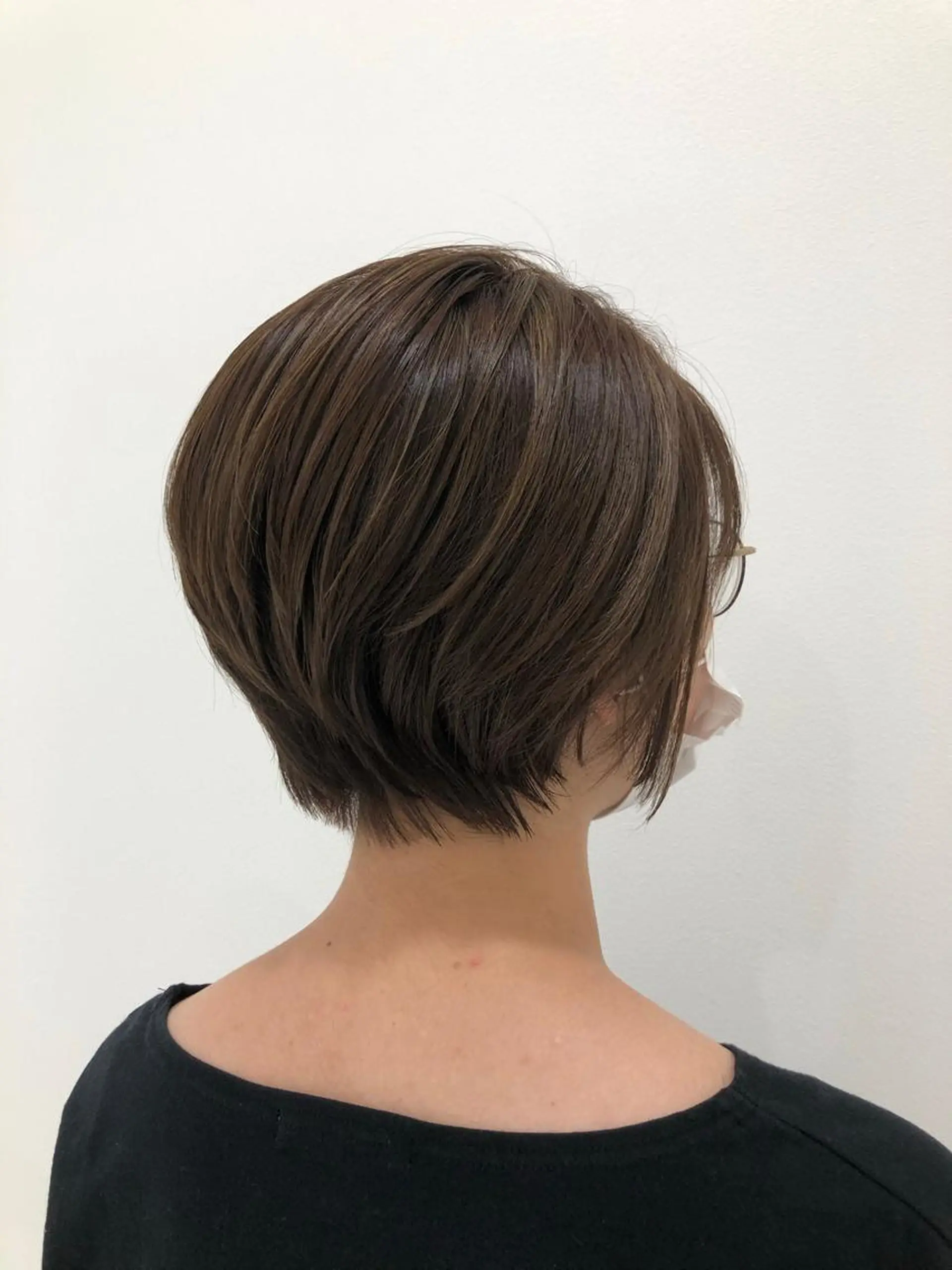 ショート カラー ショートボブ ハイライトカラー ボブ ハイライト ショートヘア カット ヘアカラー トリートメント ✨髪質改善✨ 田西　基彦のヘアスタイル