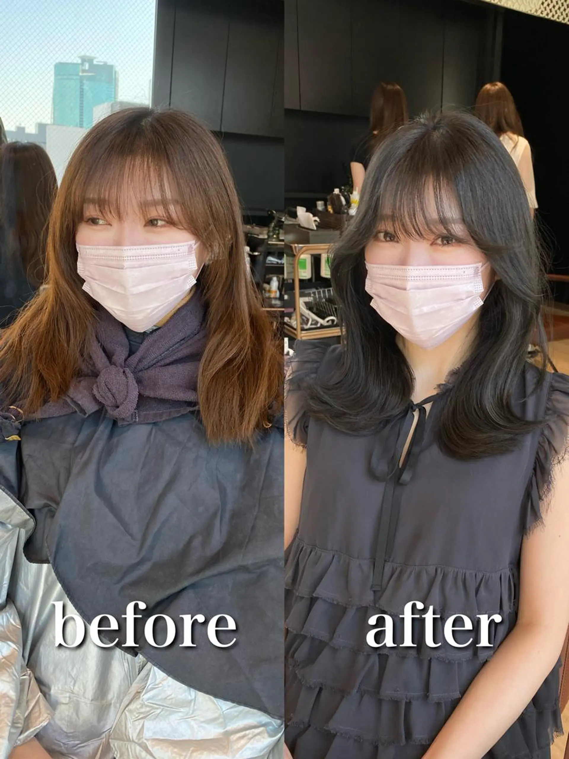 ミディアム くびれヘア 顔周りカット 小顔カット トリートメント 【1日2名様限定】 AFLOAT白川雄副のヘアスタイル