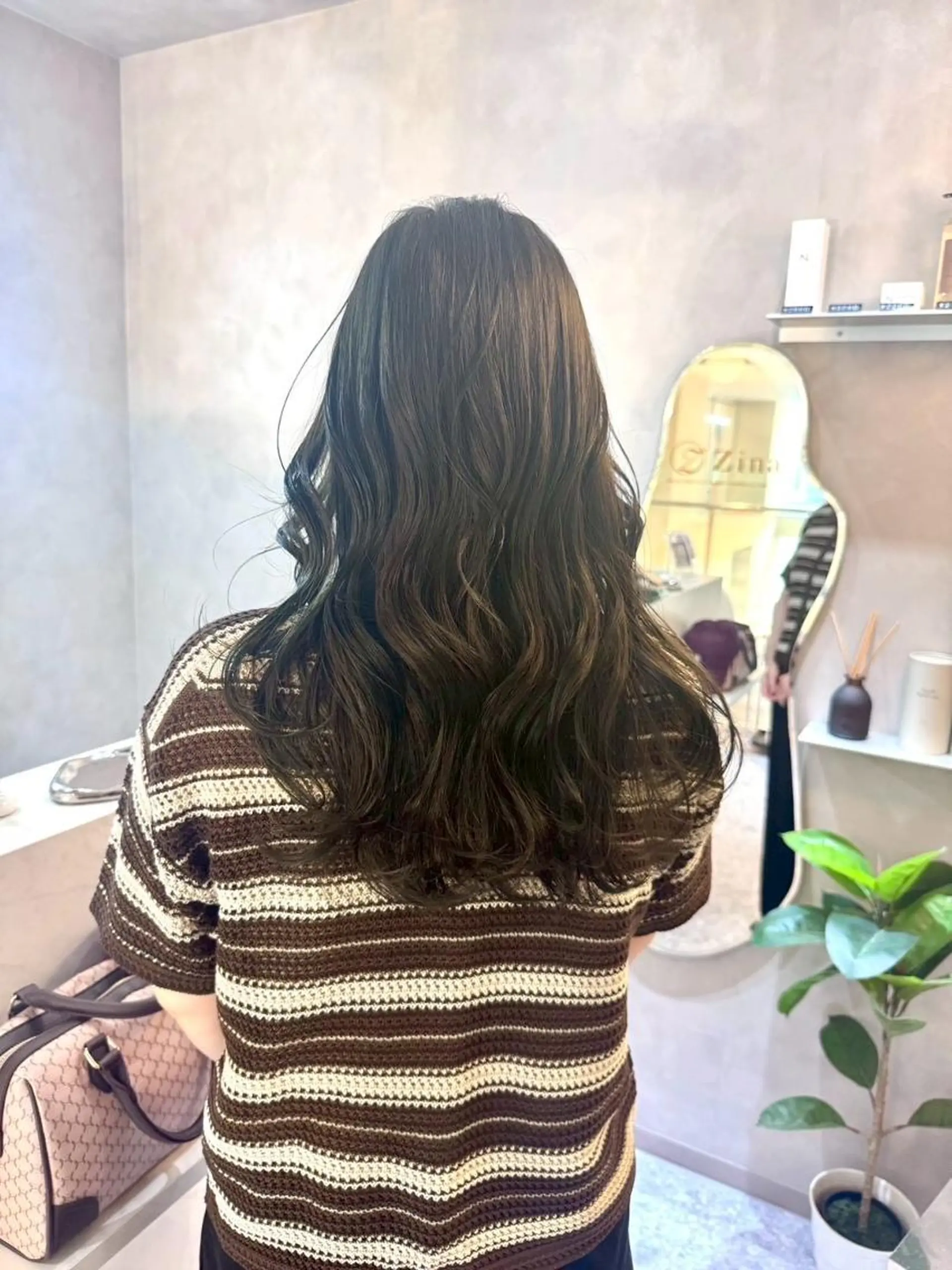 ロング カラー 透明感カラー 髪質改善 トリートメント 🎀髪質改善/艶髪/ 艶カラー🎀浅田涼風のヘアスタイル