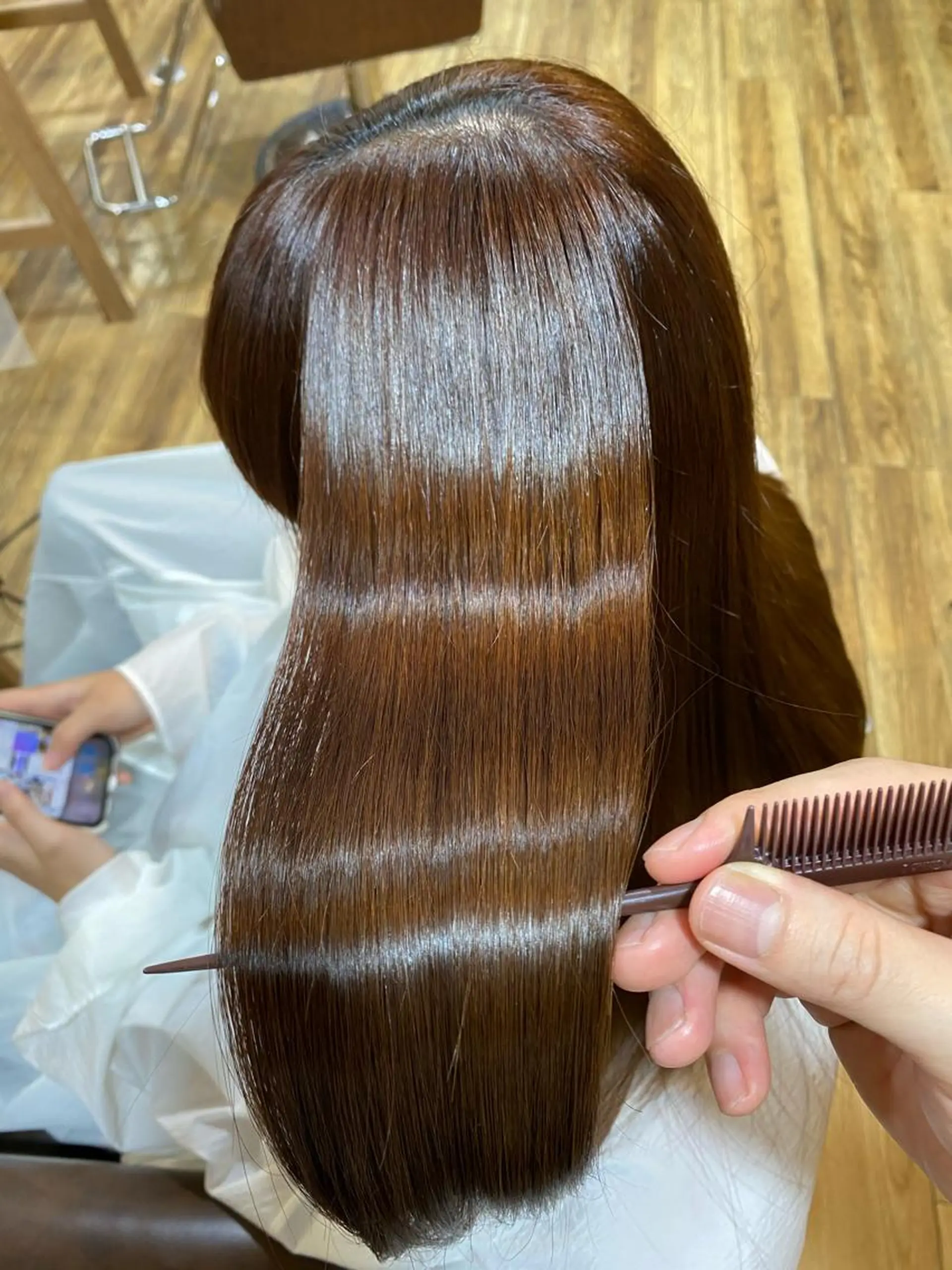 ロング prier×kew hair所属・柴田 秋樺のヘアスタイル