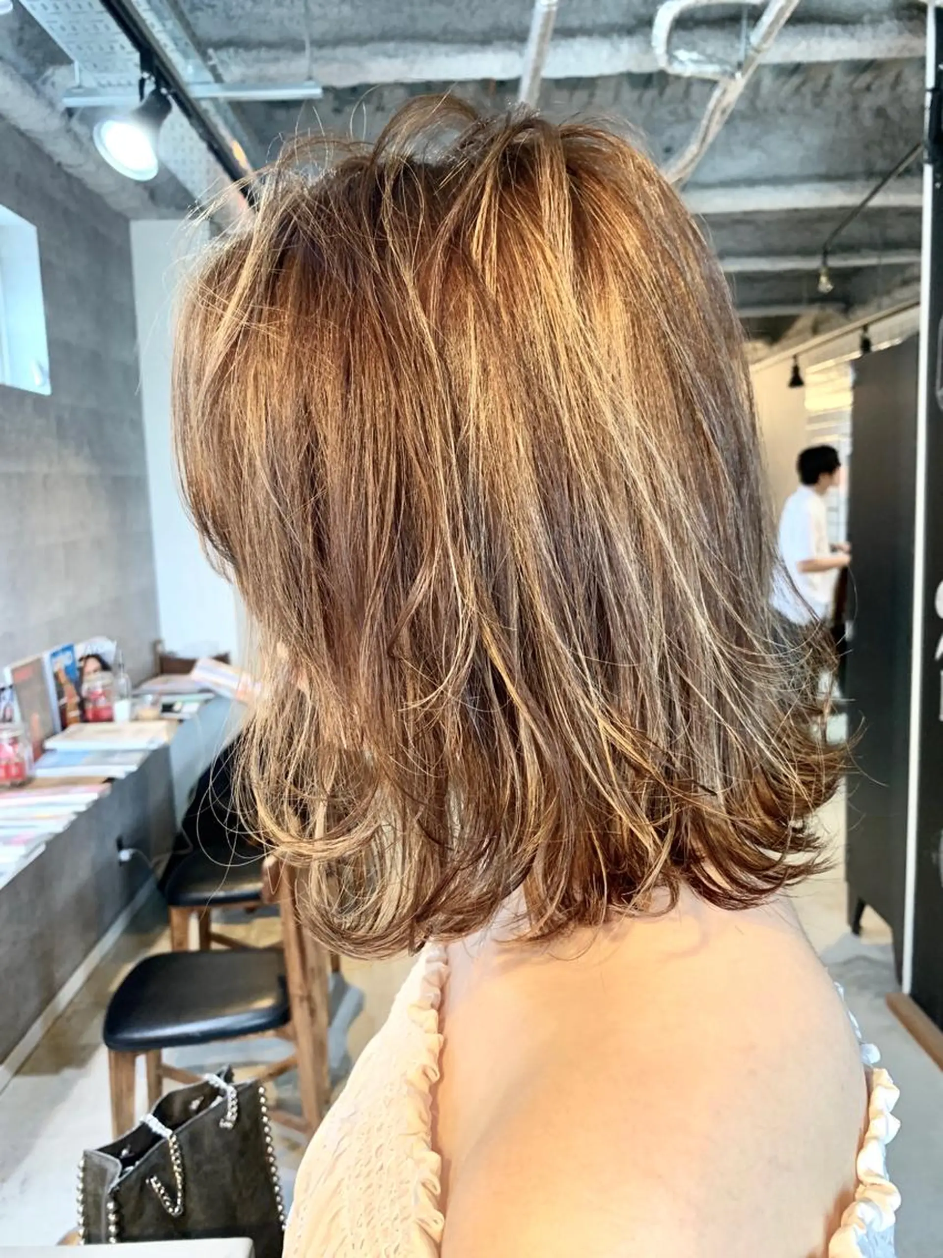 ショート カラー メンズヘア/レイヤー /ボブ山内春輝のヘアスタイル