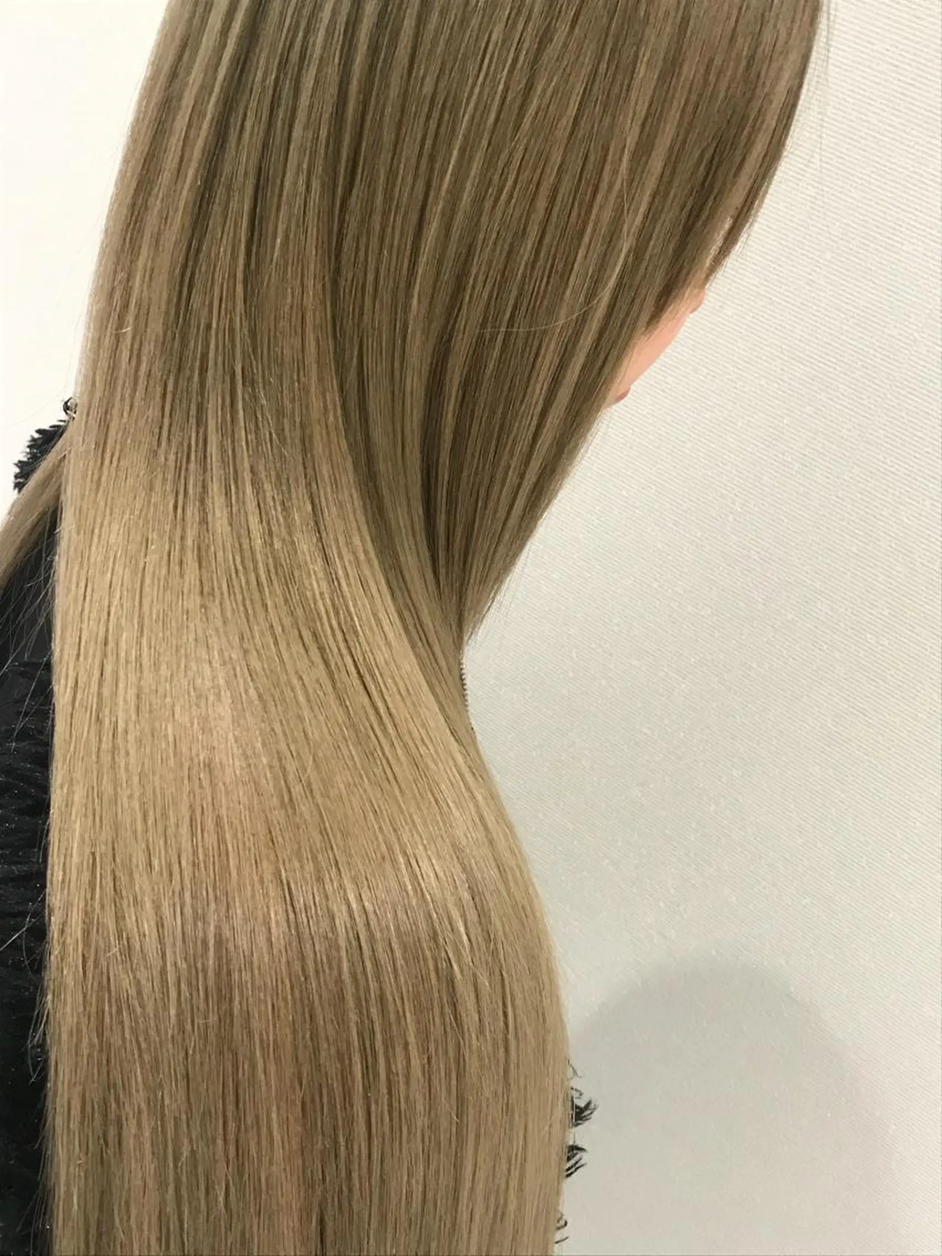 ロング パーマ 縮毛矯正 縮毛矯正 江崎 わか子のヘアスタイル