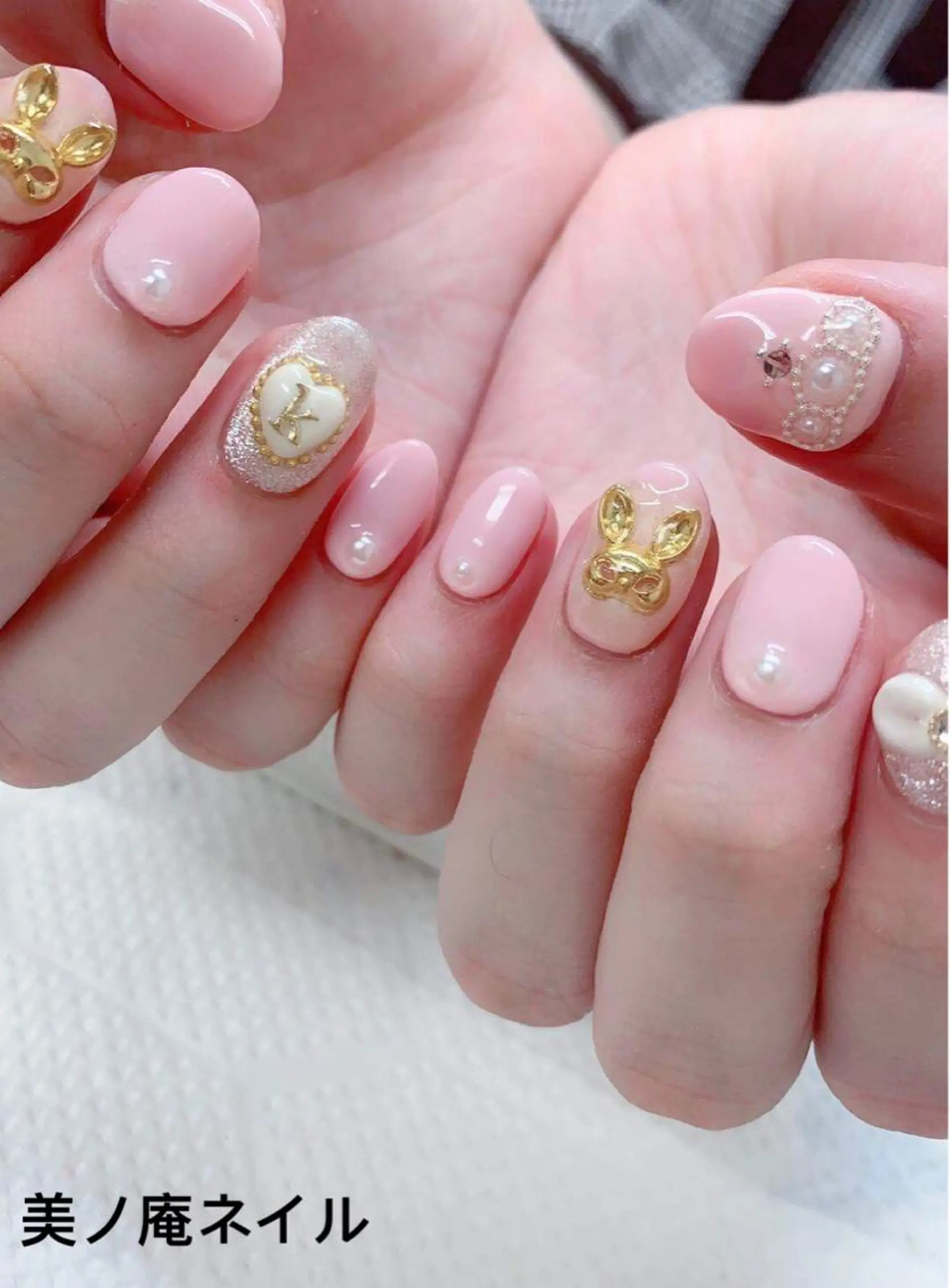 ネイル ハンドネイル ハンドケア 美ノ庵ネイルサロン メトロポリタン前店のネイルデザイン