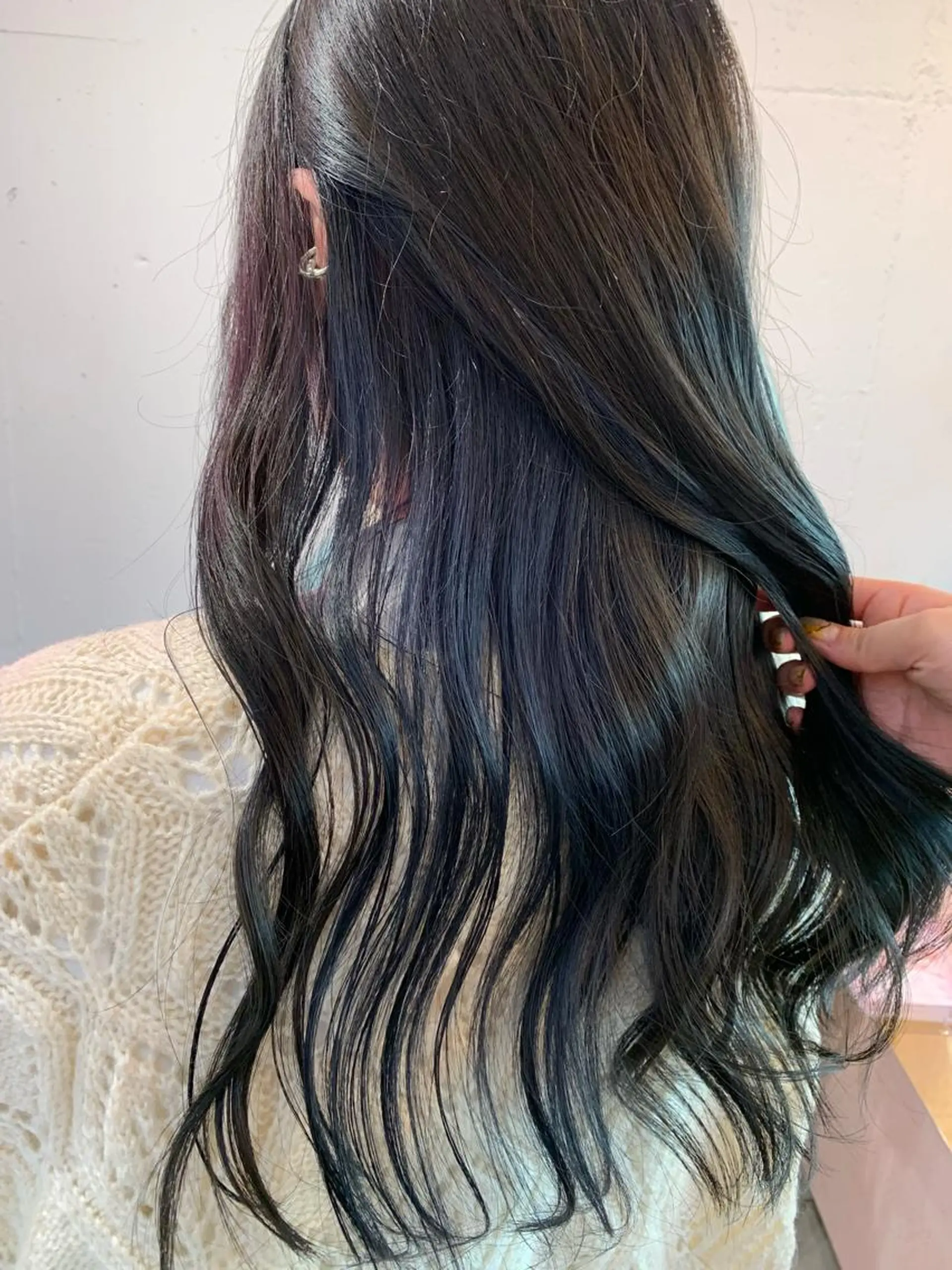 セミロング 新宿/韓国レイヤー/ 顔周りカット松本美晴のヘアスタイル