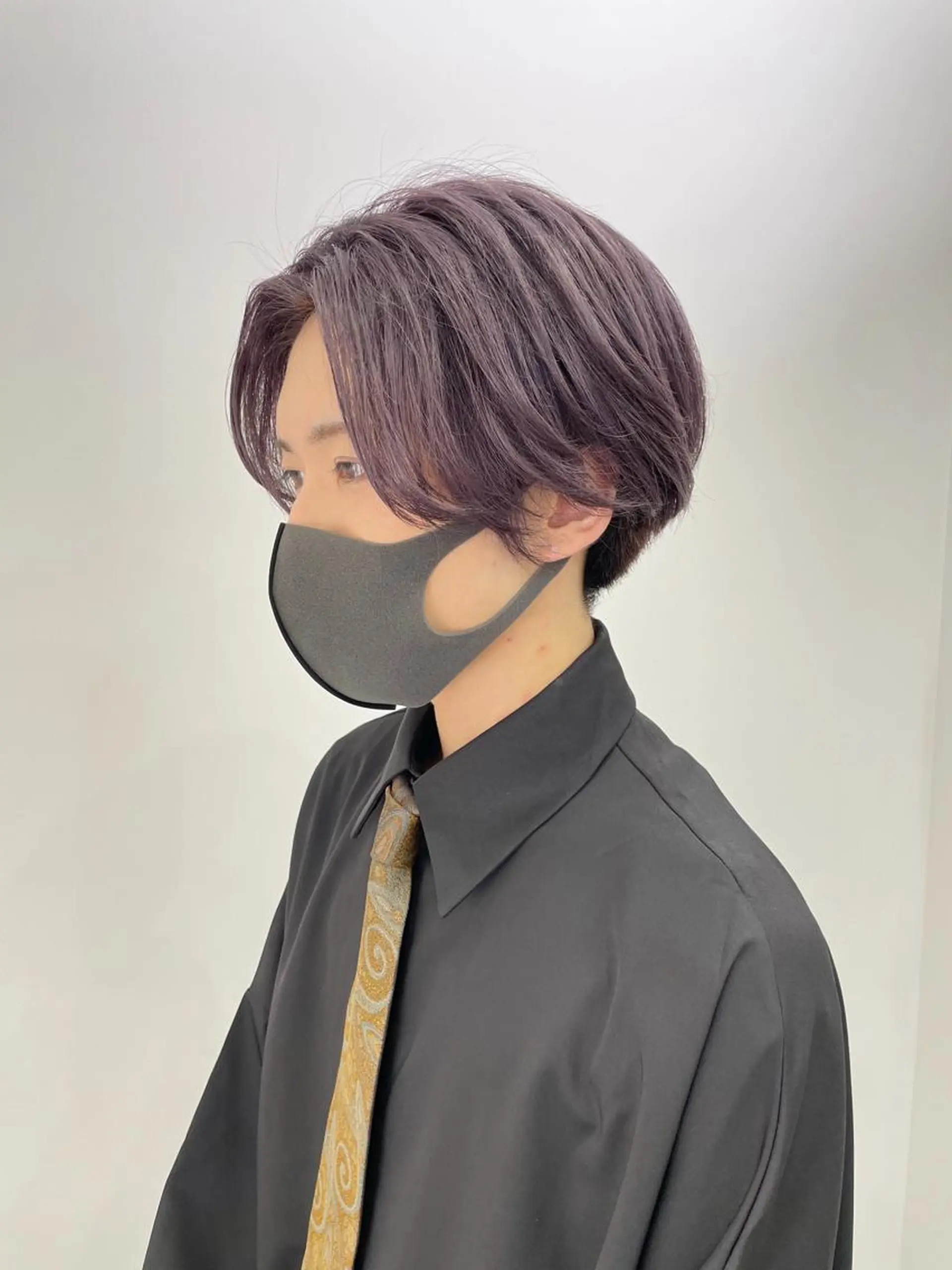 カラー ヘアカラー 尾形 日和のヘアスタイル