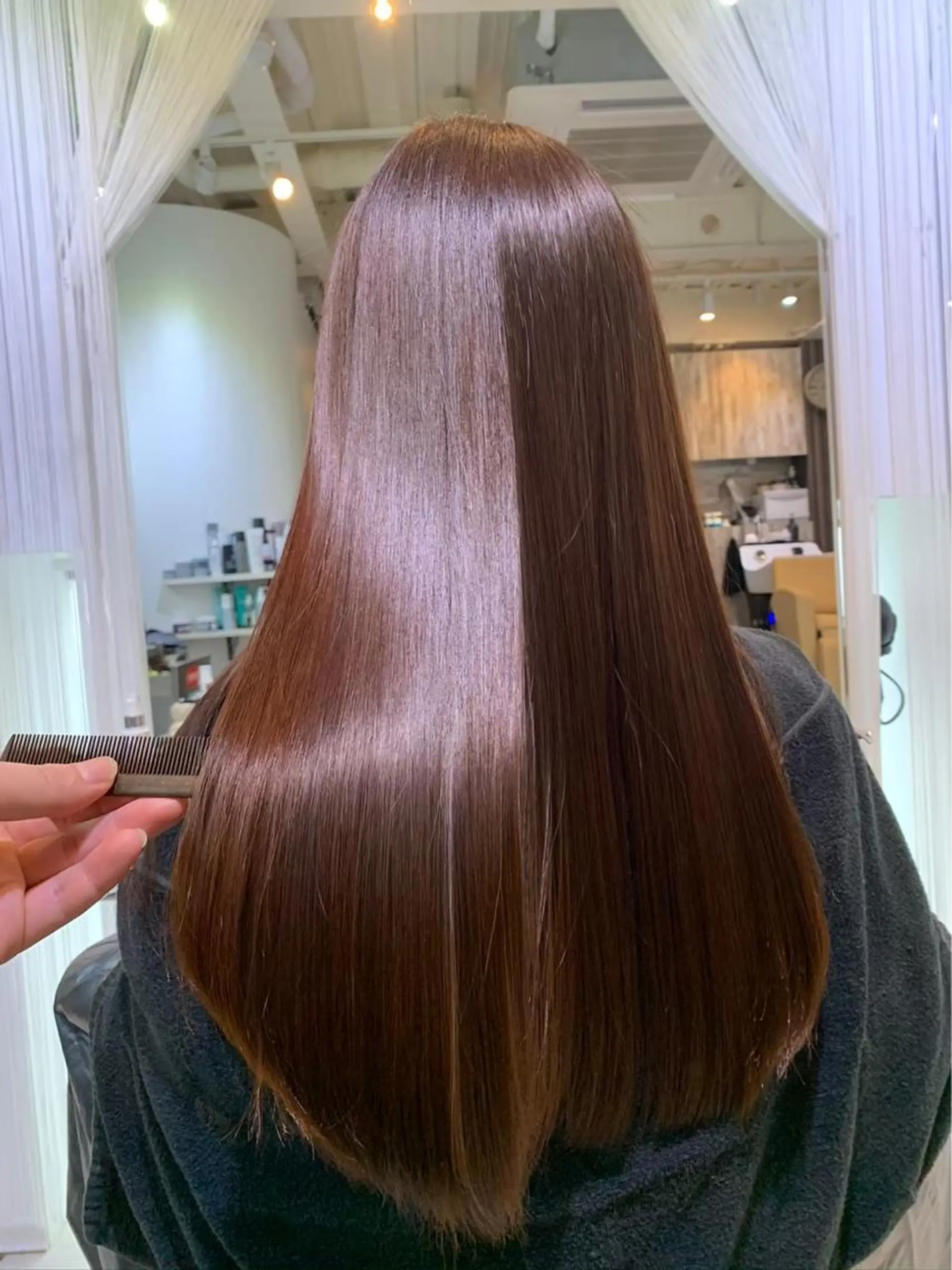 ロング トリートメント 酸熱トリートメント カット ヘアカラー トリートメント 大人女性特化｜北千住 ・艶髪｜JIROのヘアスタイル