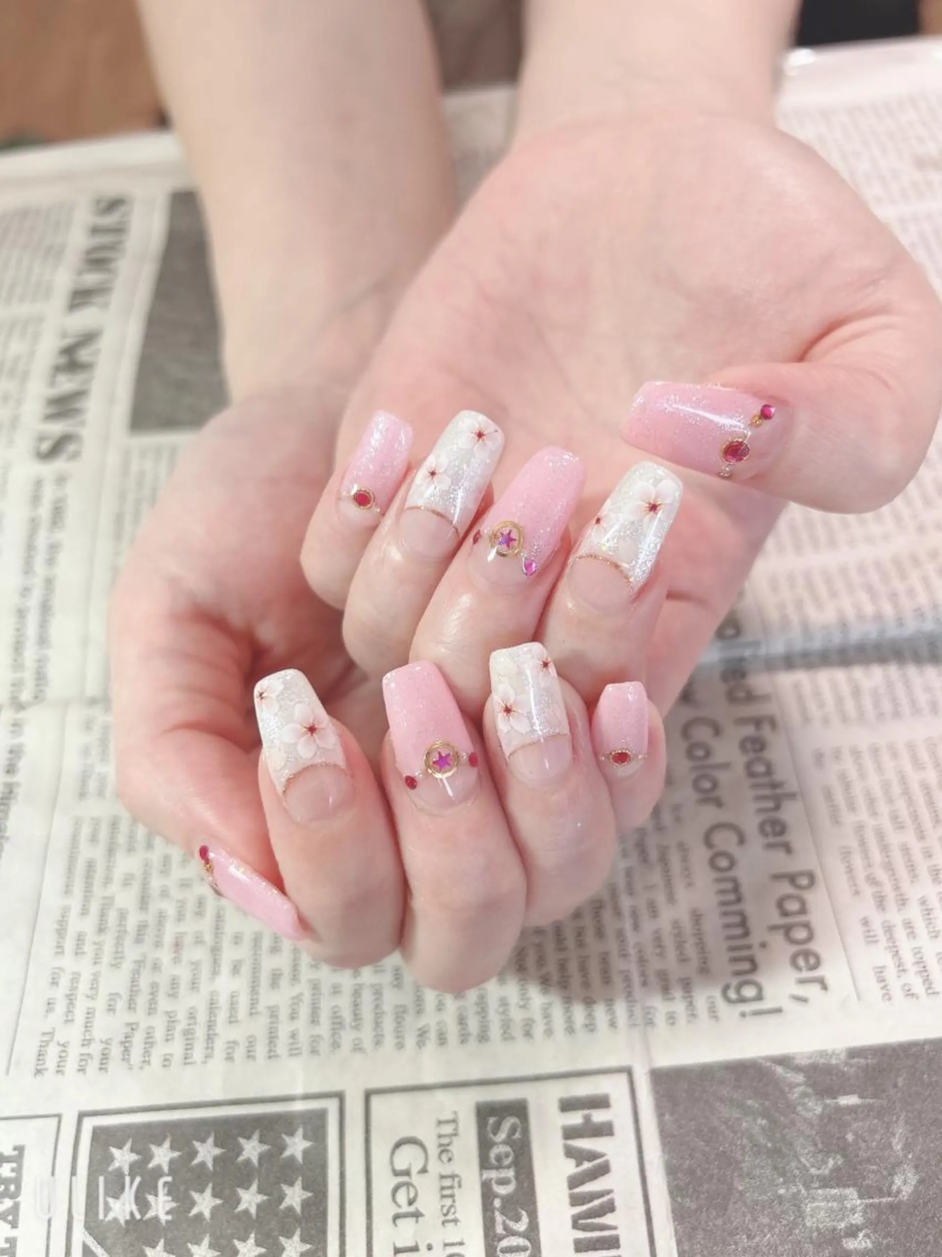 ネイル ハンドネイル ハンドケア 森山 舞のネイルデザイン