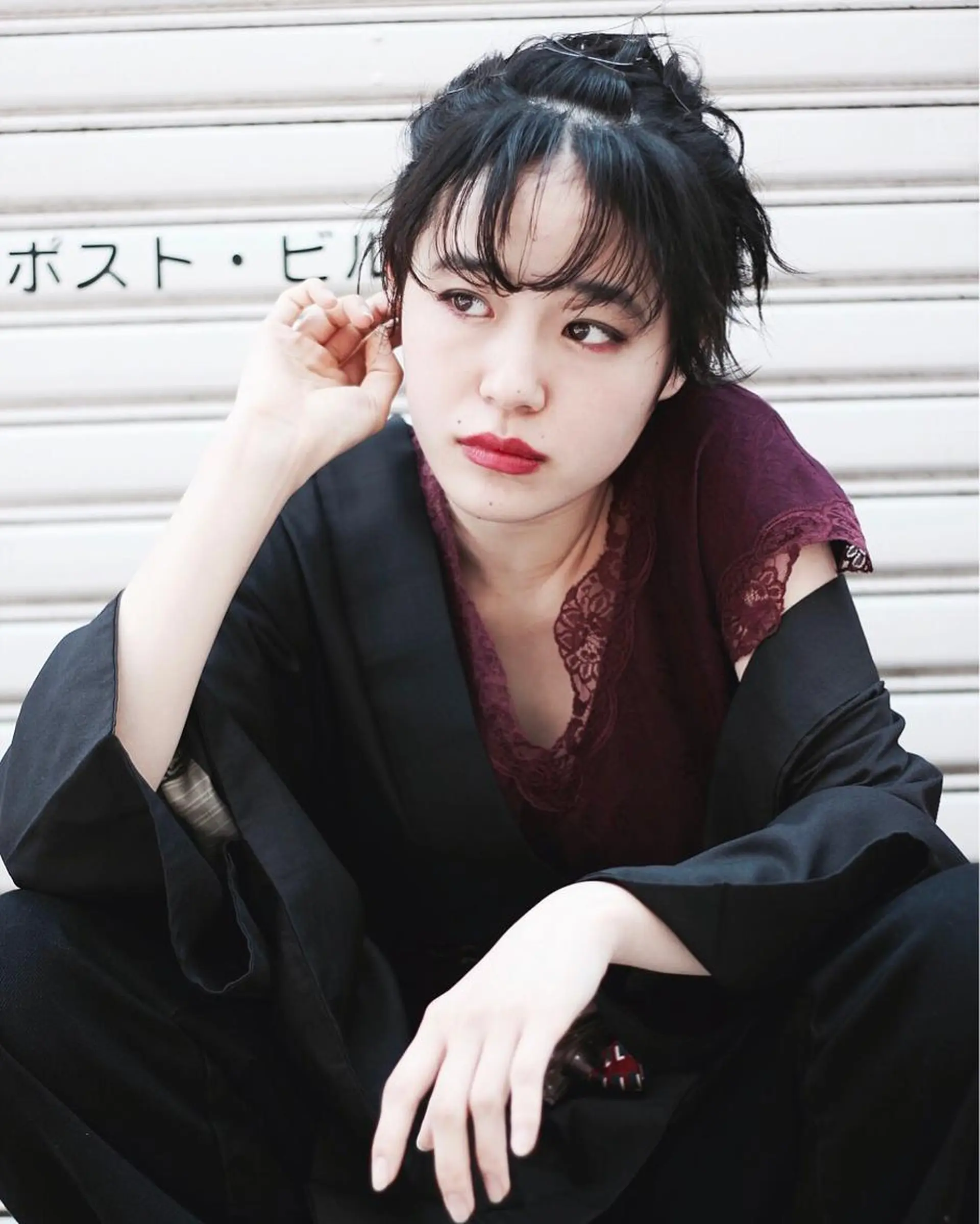 ショート カラー パーマ ヘアアレンジ 優作 〜圧倒的信頼〜のヘアスタイル