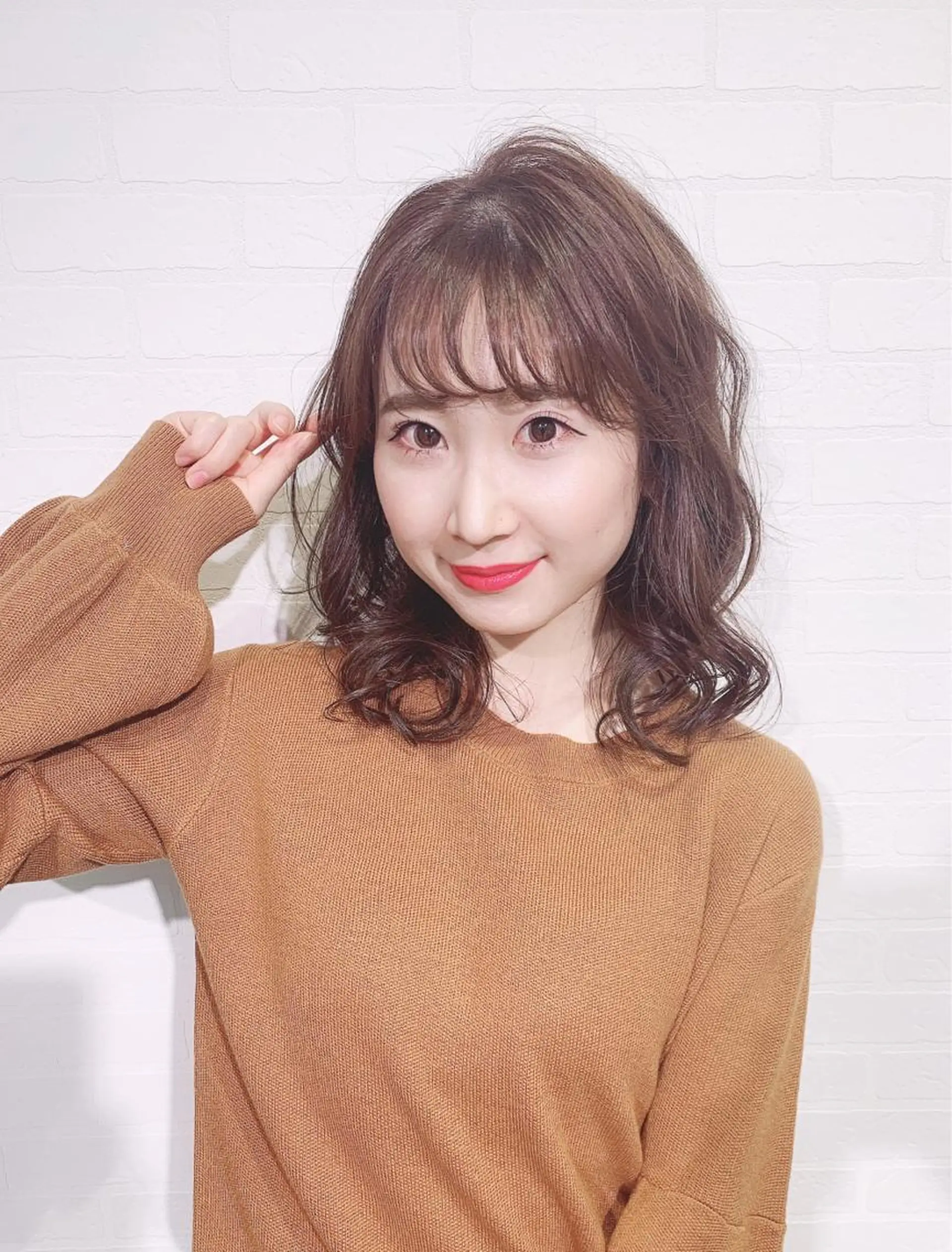 ミディアム ヘアカラー ストレート✨ブリーチ ✨スパ得意✨ミヤタのヘアスタイル