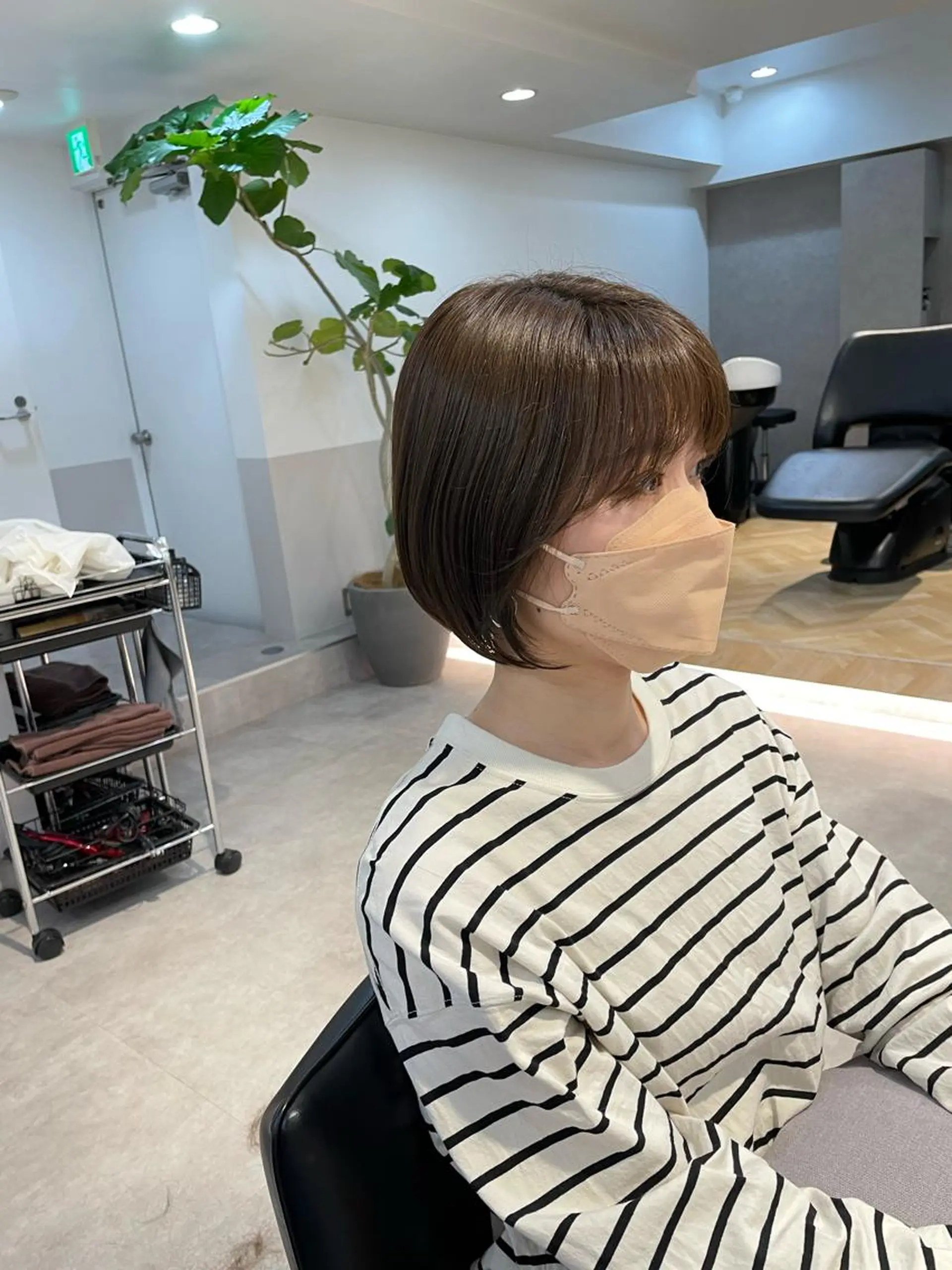 ショート 木下英治/ウルフ カット/銀座のヘアスタイル