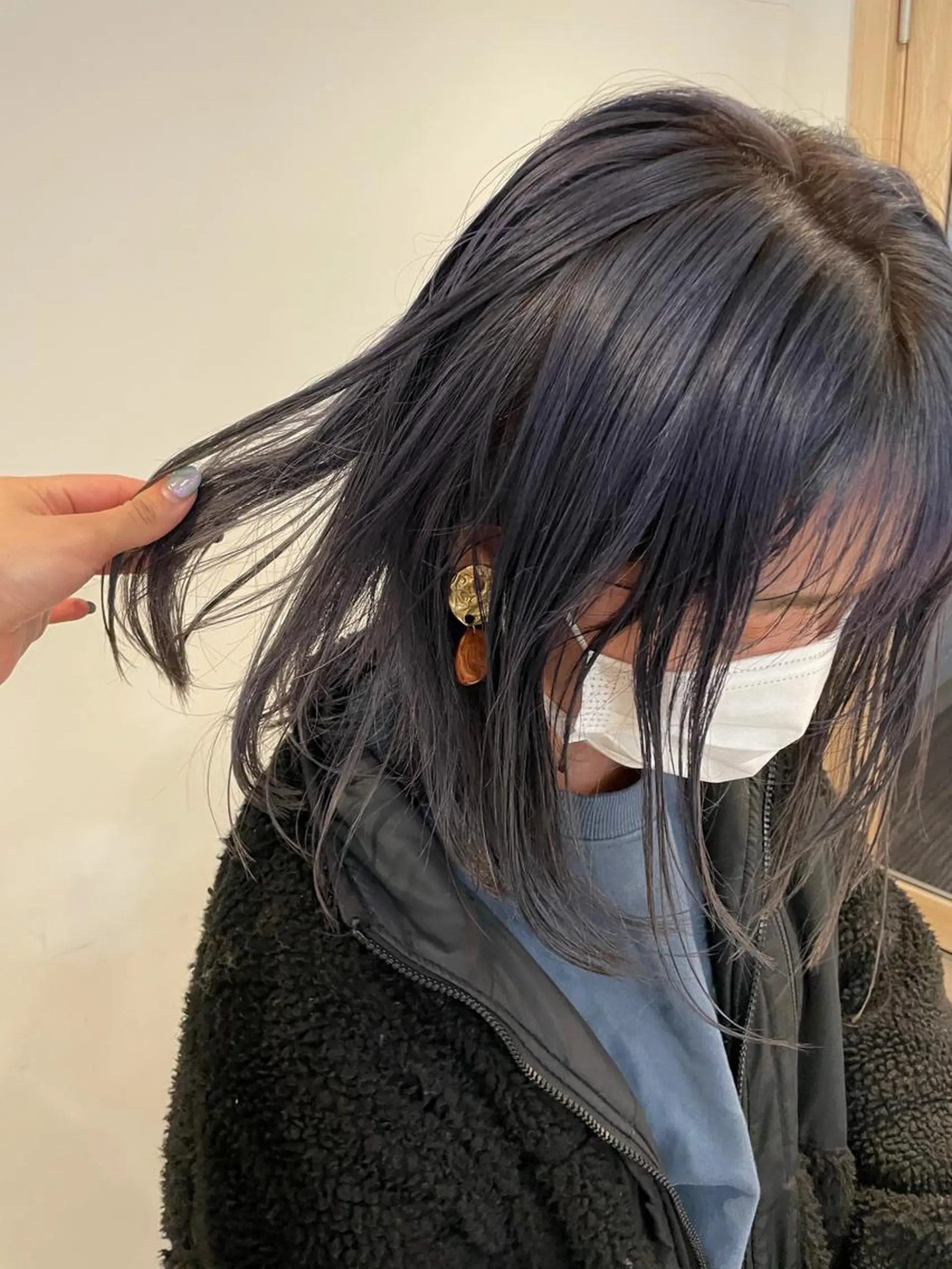 カラー 大迫 江梨のヘアスタイル