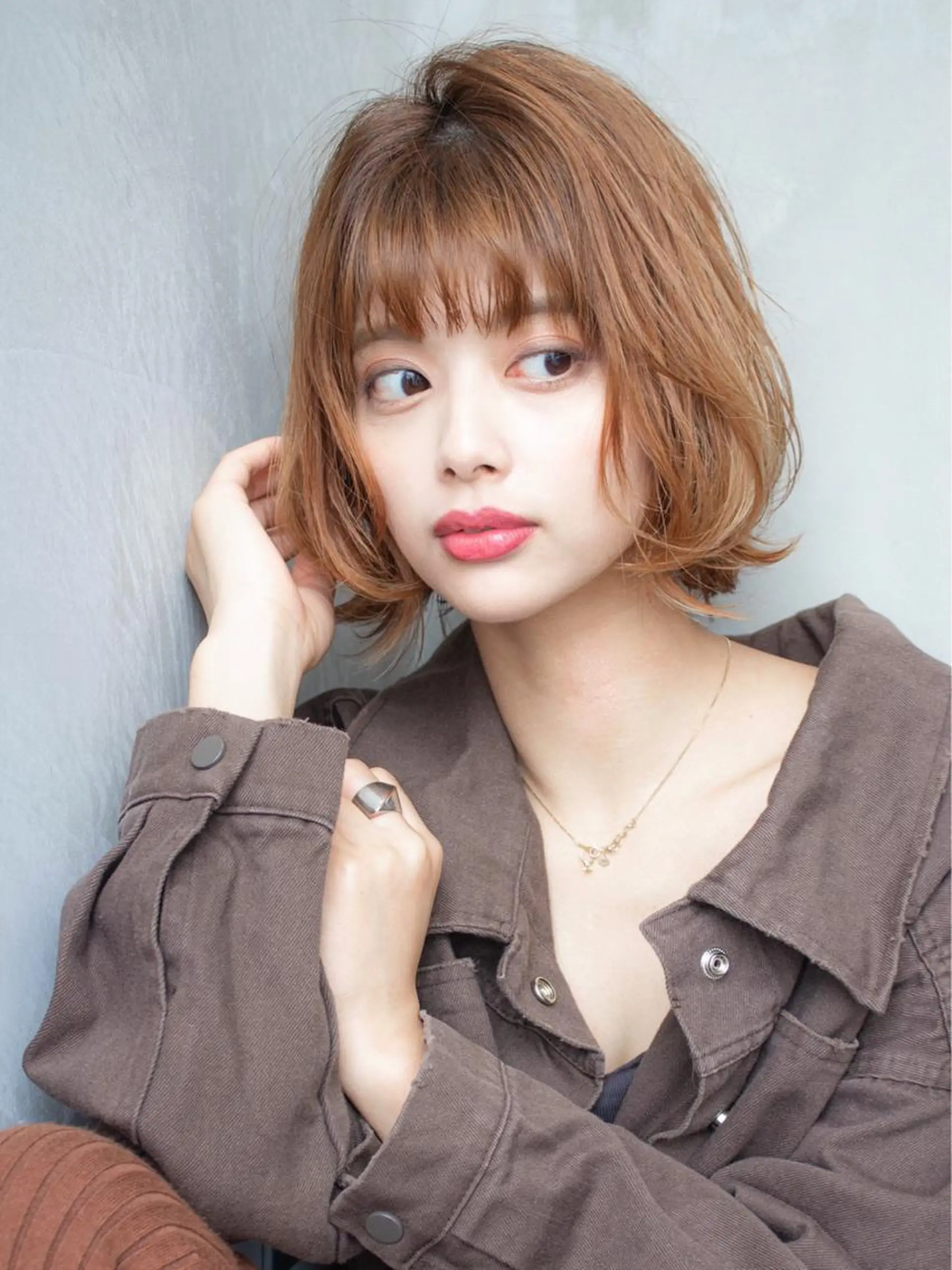 ショート カラー カット ヘアカラー トリートメント 🉐レイヤー/塩見 弘樹🉐渋谷のヘアスタイル