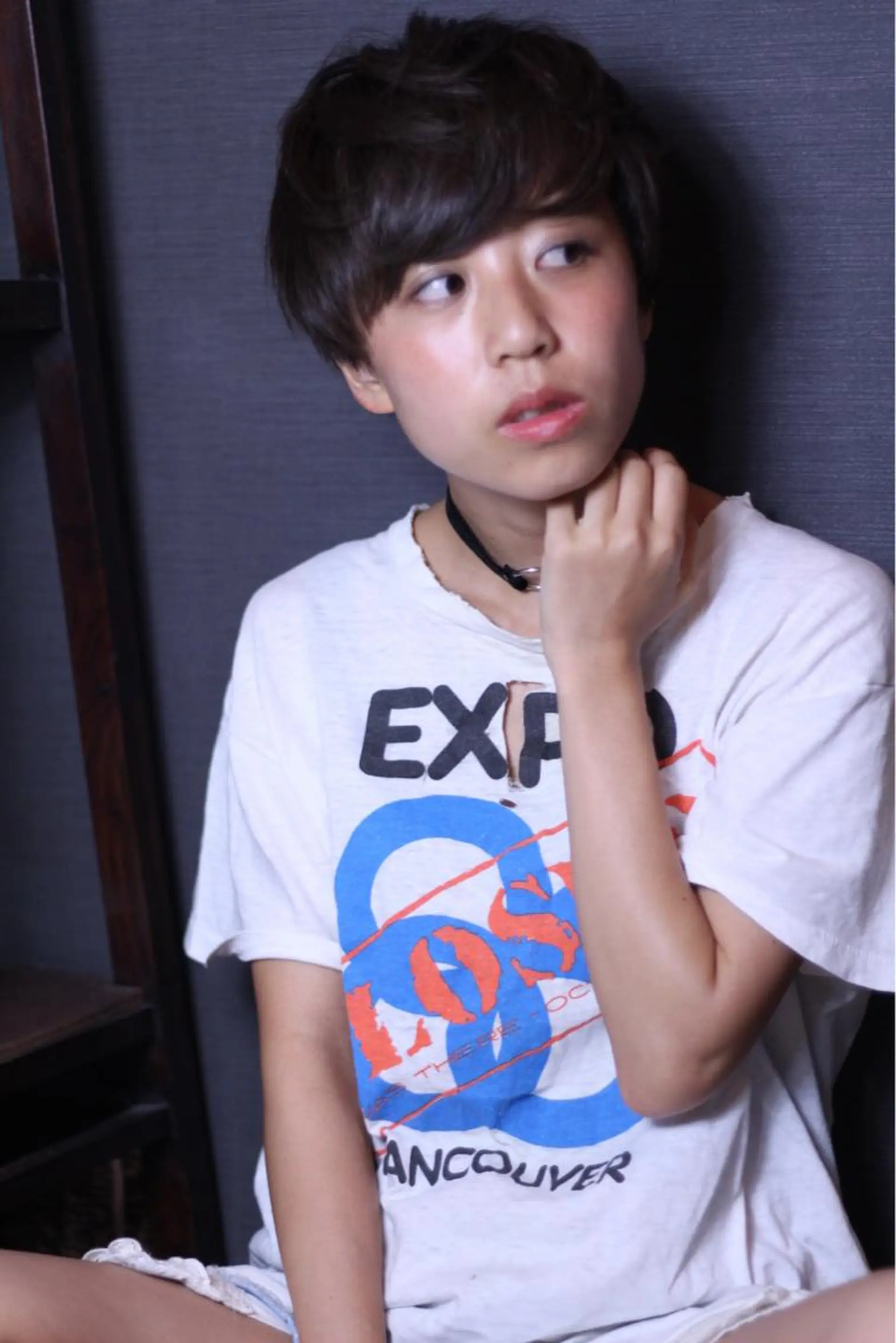 ショート カラー パーマ toi【トワ】所属・安達 俊亮のヘアスタイル